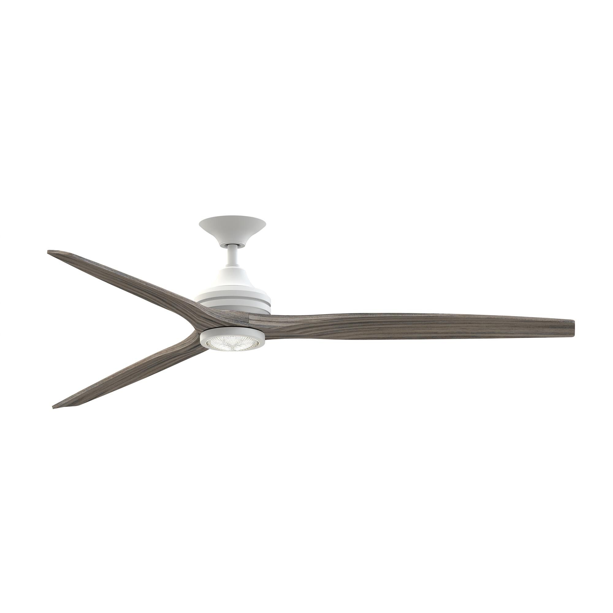 Spitfire 72 Inch Ceiling Fan with Light Kit,