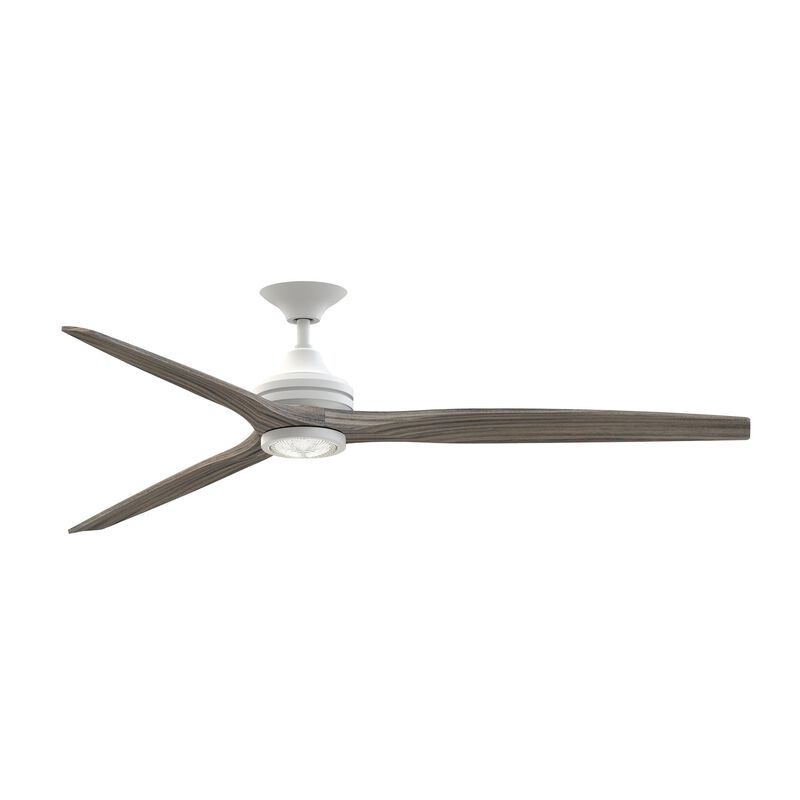 Spitfire 72 Inch Ceiling Fan with Light Kit by Fanimation