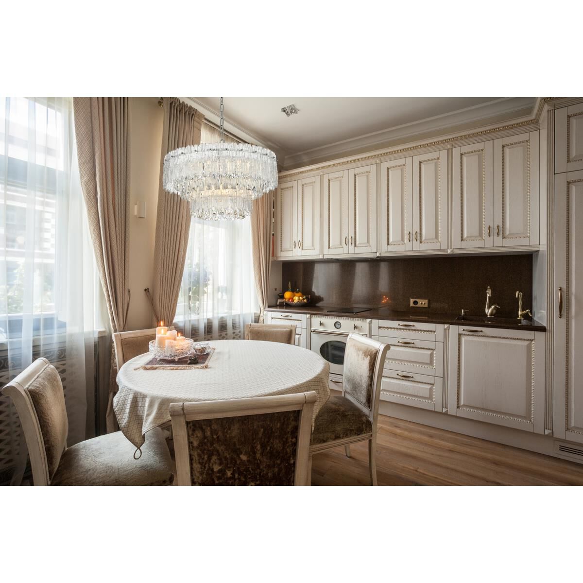 Emilia 21 Inch Large Pendant by Elegant Lighting