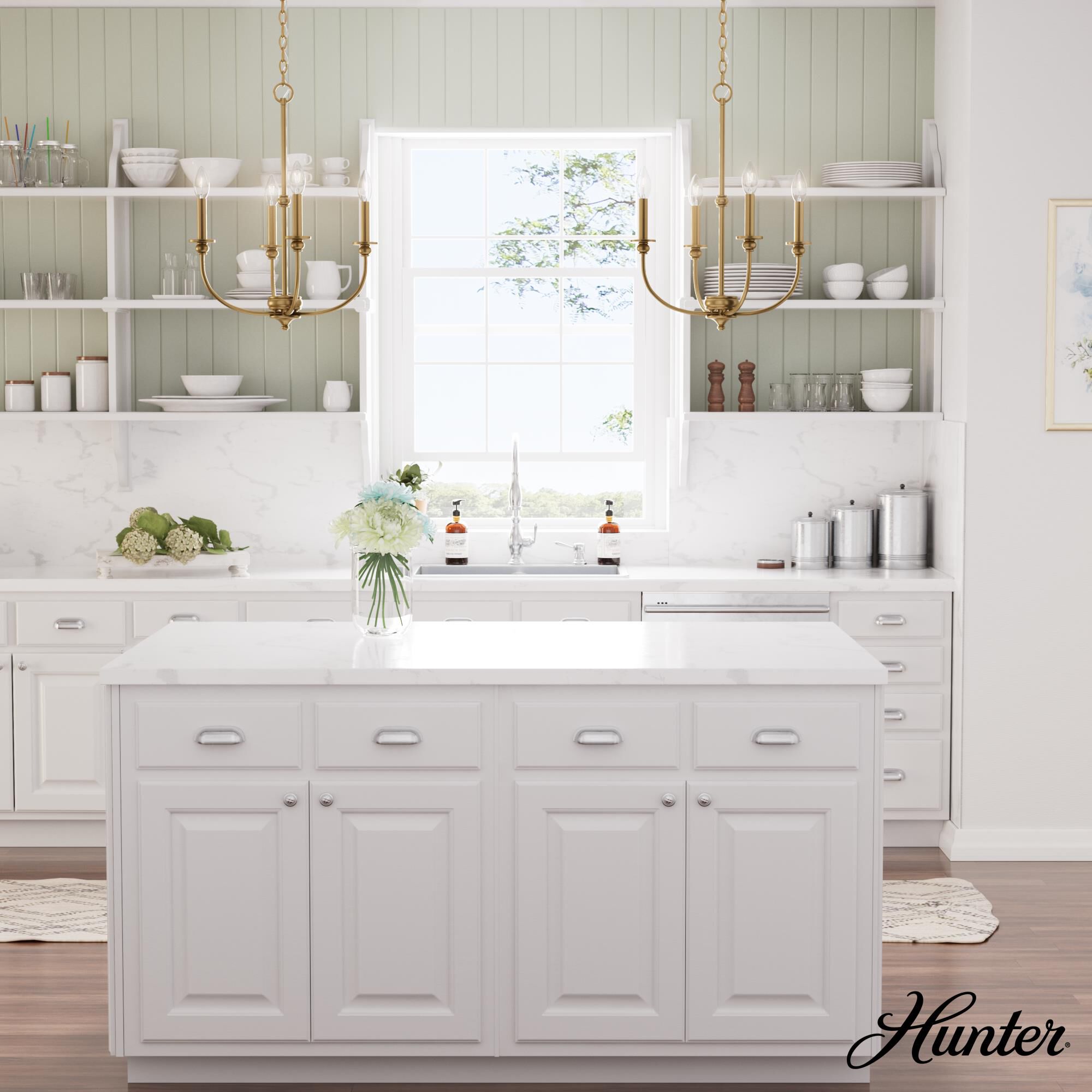 Southcrest 18 Inch Mini Chandelier by Hunter Fan