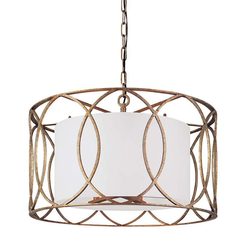 Sausalito 25 Inch Chandelier by Troy Lighting