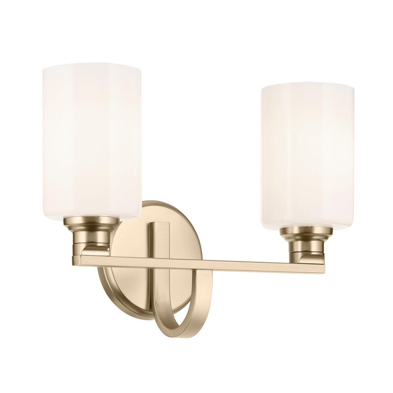 Gioe 14 Inch Bath Vanity Light by Kichler