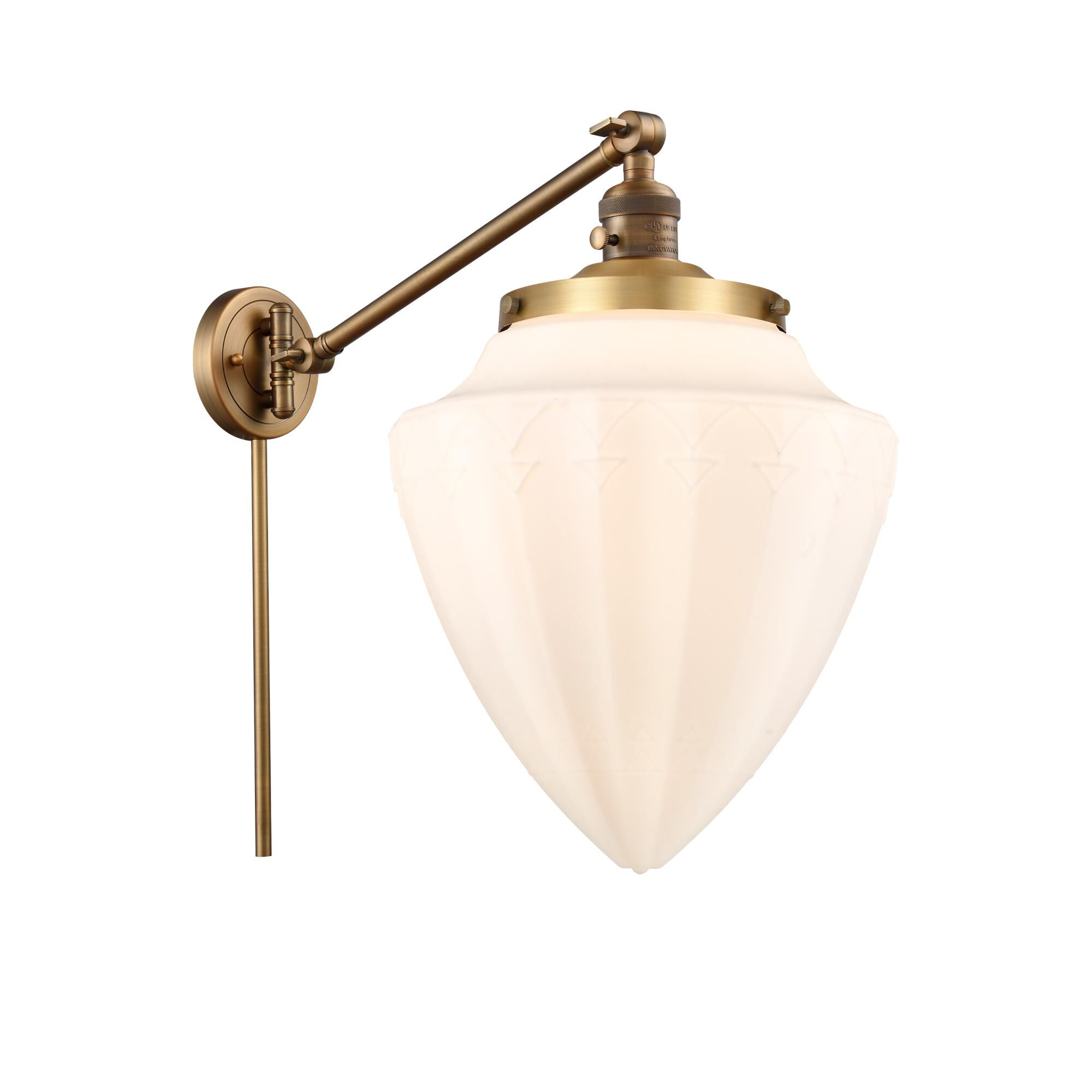 Bruno Marashlian Bullet Wall Swing Lamp by Innovations Lighting