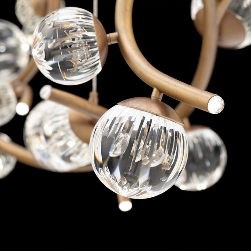 Audacity 57 Inch Linear Suspension Light by Schonbek Forever