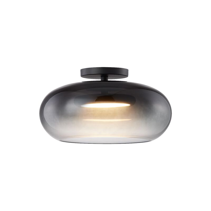 Trinity 14 Inch Semi Flush Mount by Kuzco