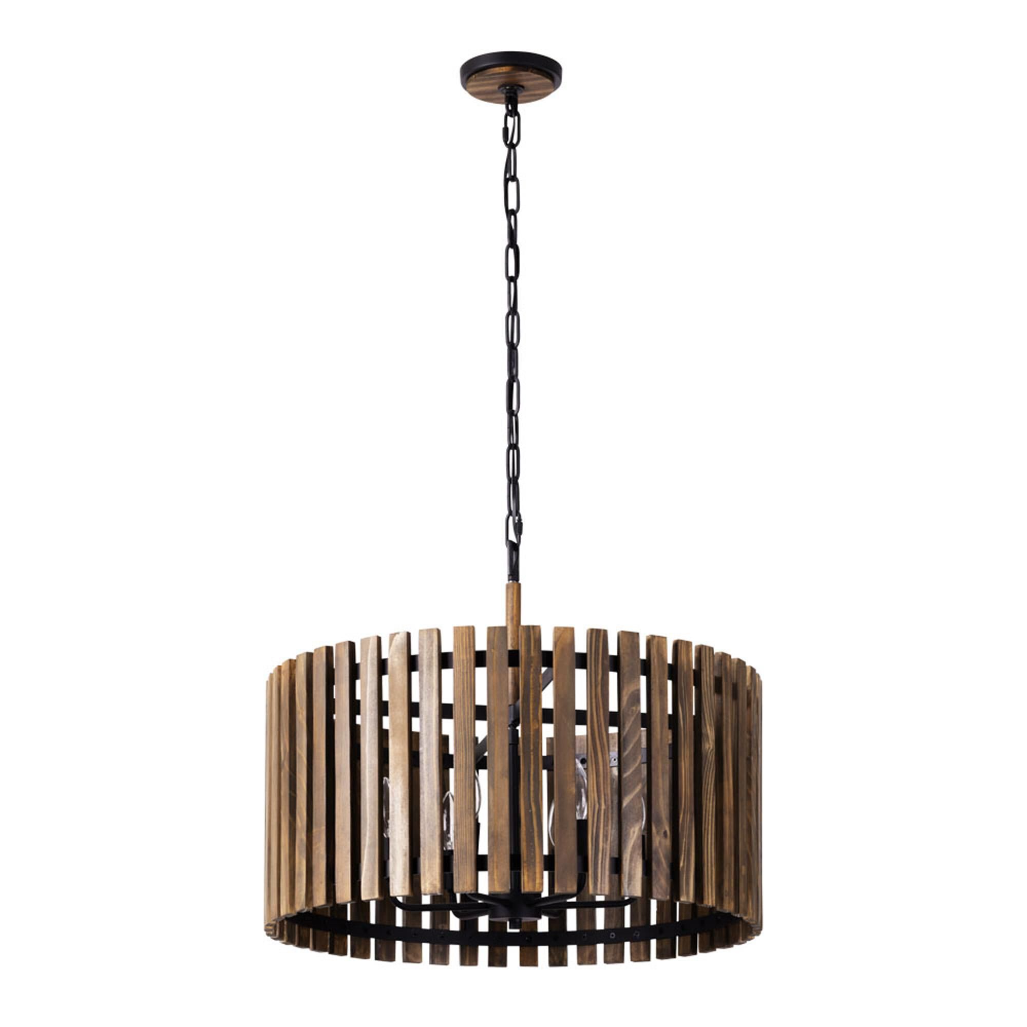 Shown in Matte Black/Medium Walnut finish