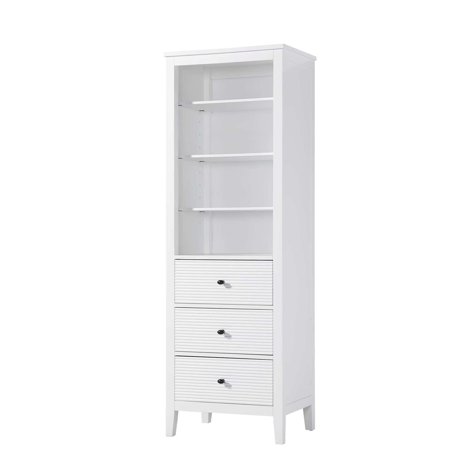 Shown in White finish