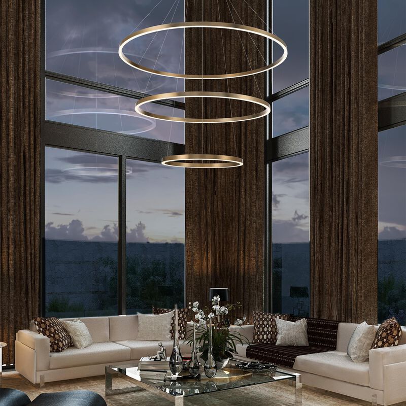 Spunto 60 Inch Chandelier by Eurofase Lighting