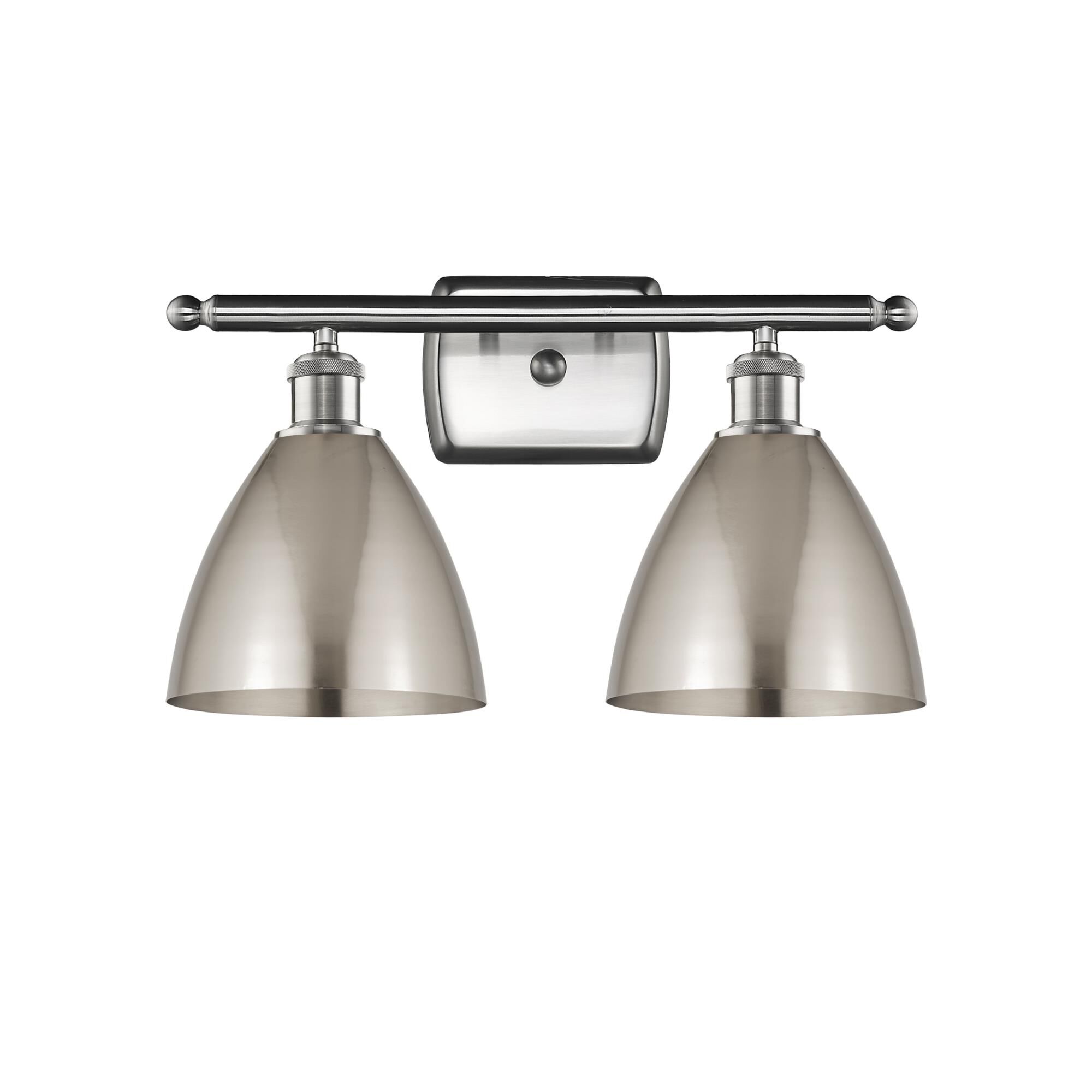 Bruno Marashlian Ballston Dome 17 Inch 2 Light Bath Vanity Light by Innovations Lighting