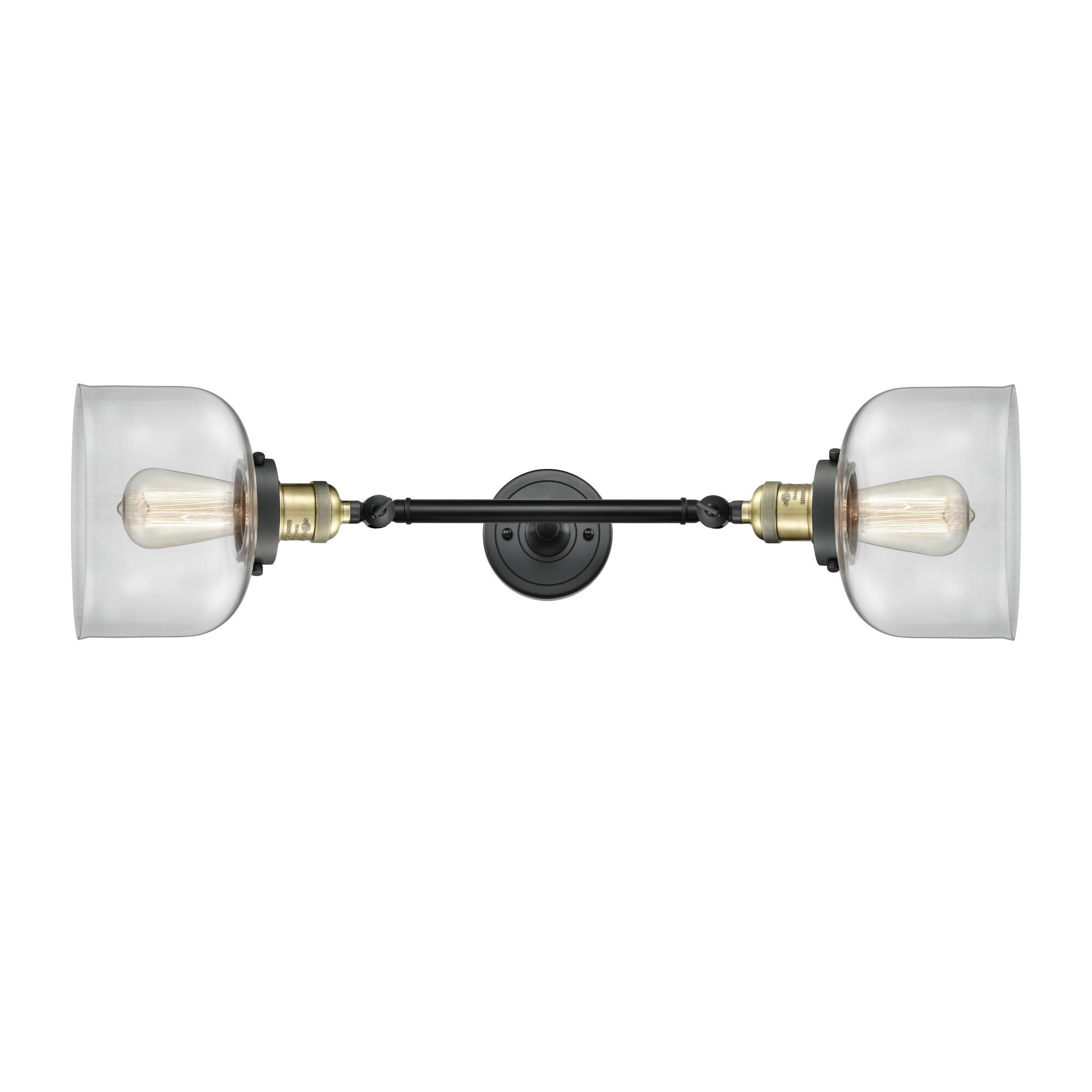 Bruno Marashlian Large Bell 23 Inch 2 Light LED Bath Vanity Light by Innovations Lighting