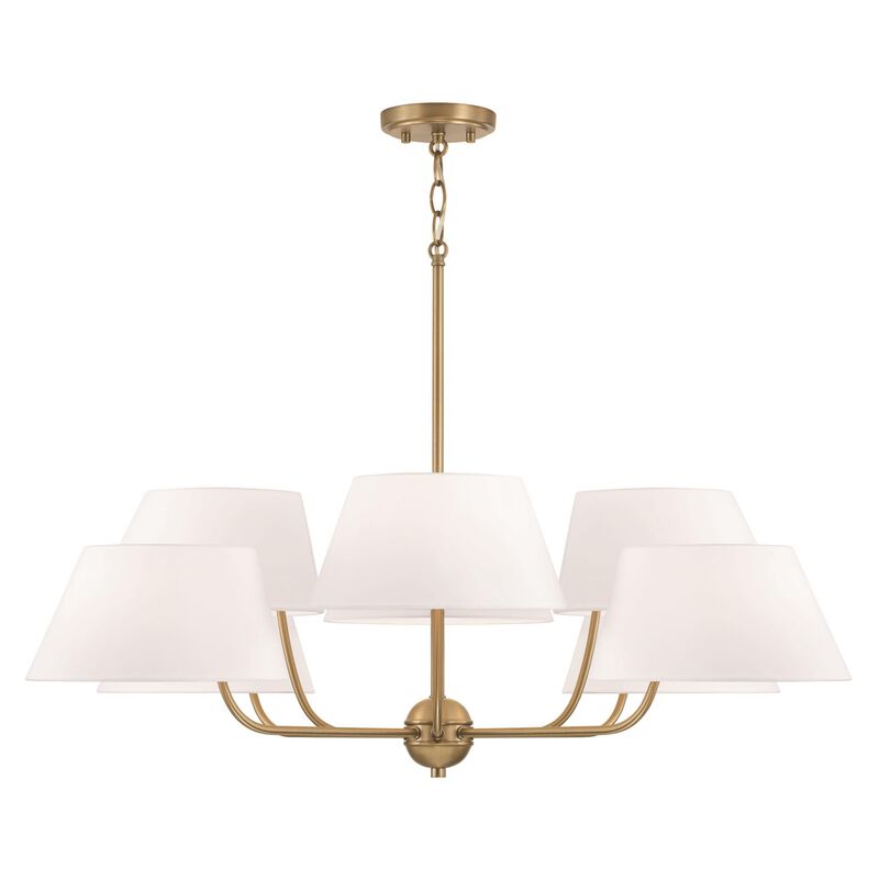 Welsley 40 Inch 8 Light Chandelier by Capital Lighting Fixture Company