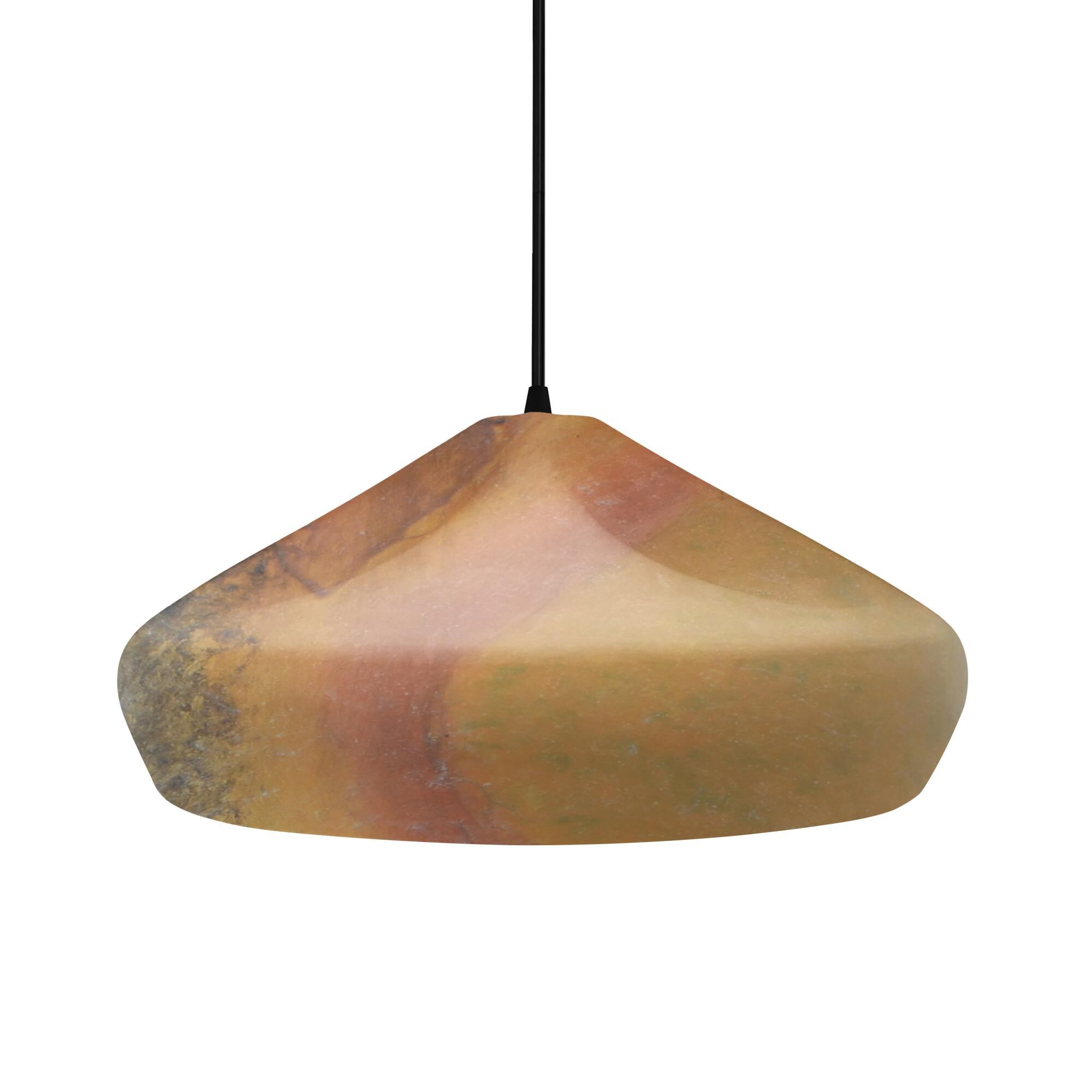 Radiance Crease 15 Inch Large Pendant by Justice Design Group
