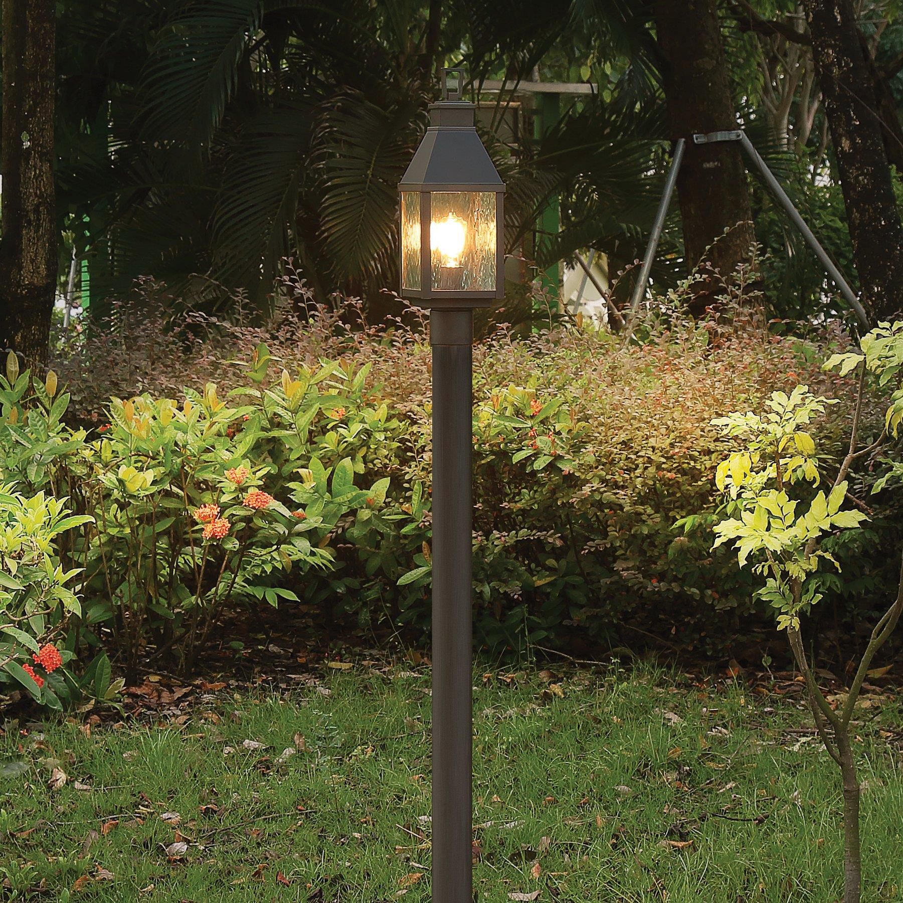 Shown in Dark Bronze finish and Clear Water glass