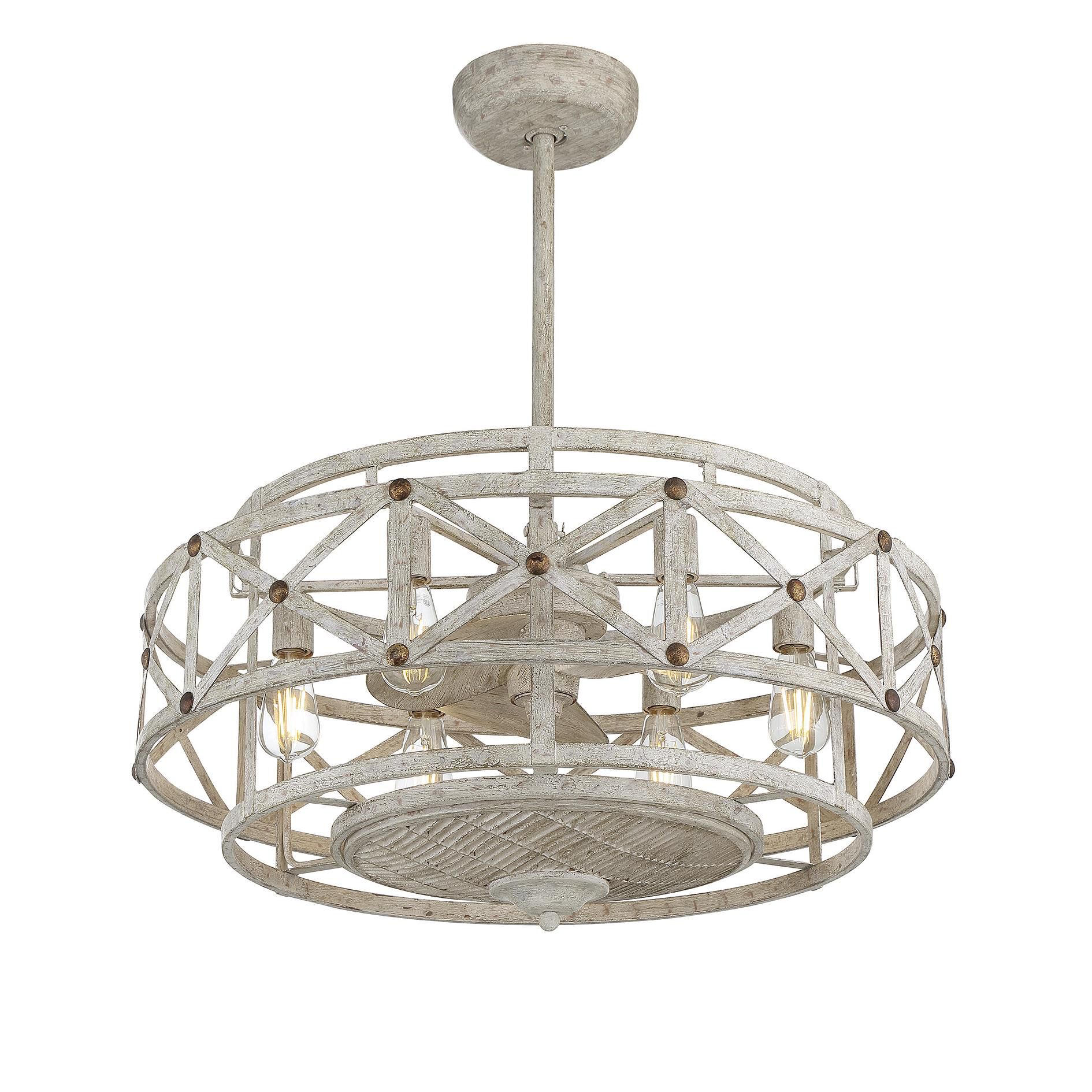 Colonade 29 Inch Chandelier Ceiling Fan by Savoy House