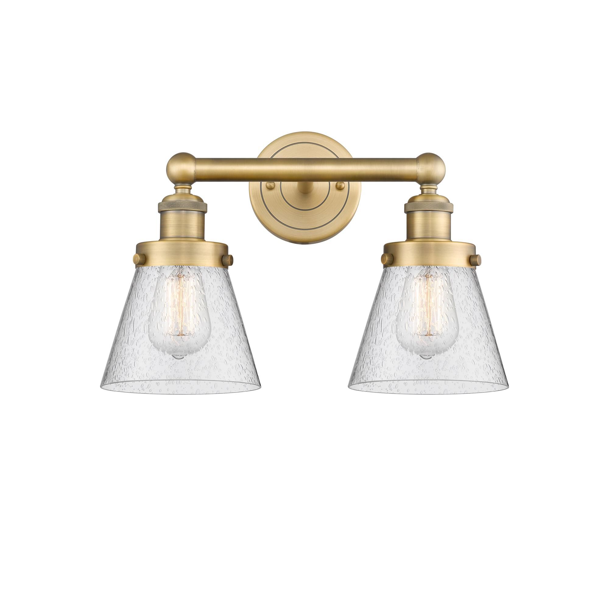 Bruno Marashlian Cone 15 Inch 2 Light Bath Vanity Light by Innovations Lighting