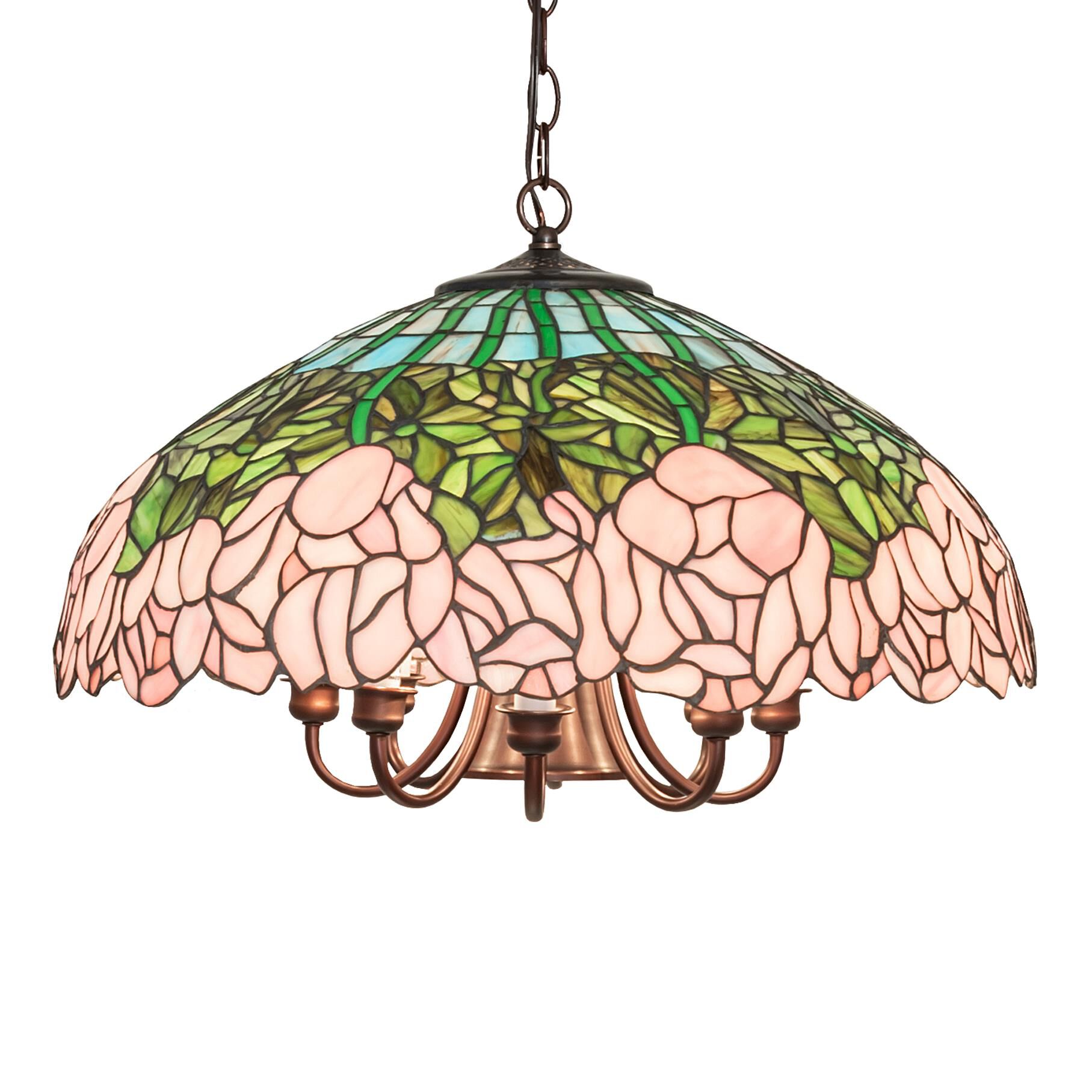 Meyda Lighting Cabbage Rose 22 Inch Large Pendant