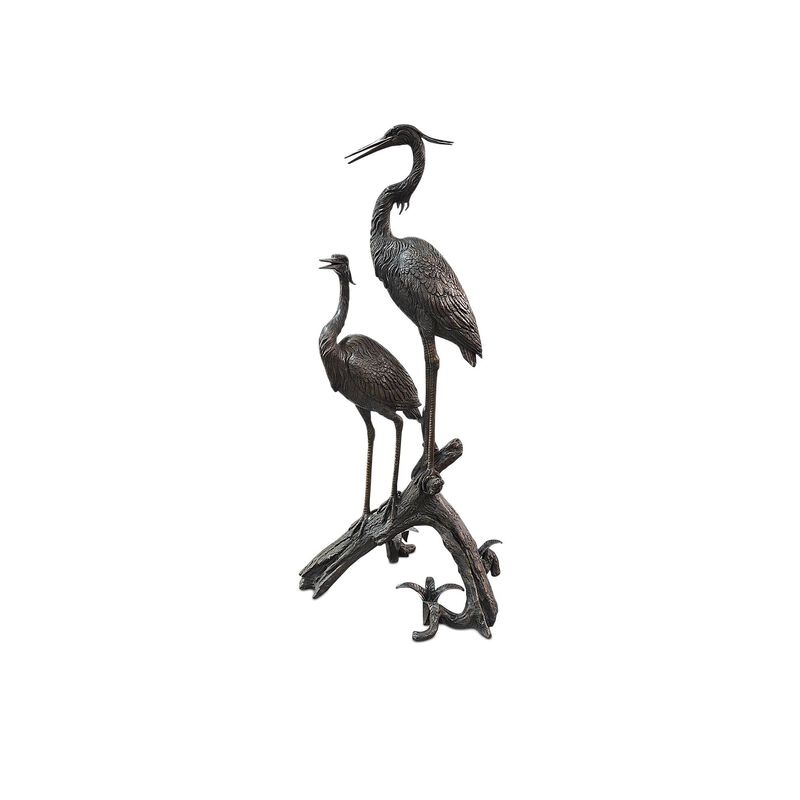 Herons on Branch Sculpture by Currey and Company
