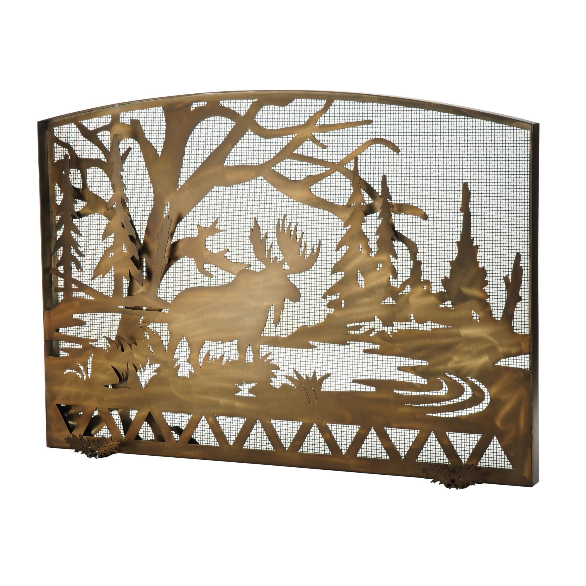 Moose Creek Fireplace Screen by Meyda Lighting