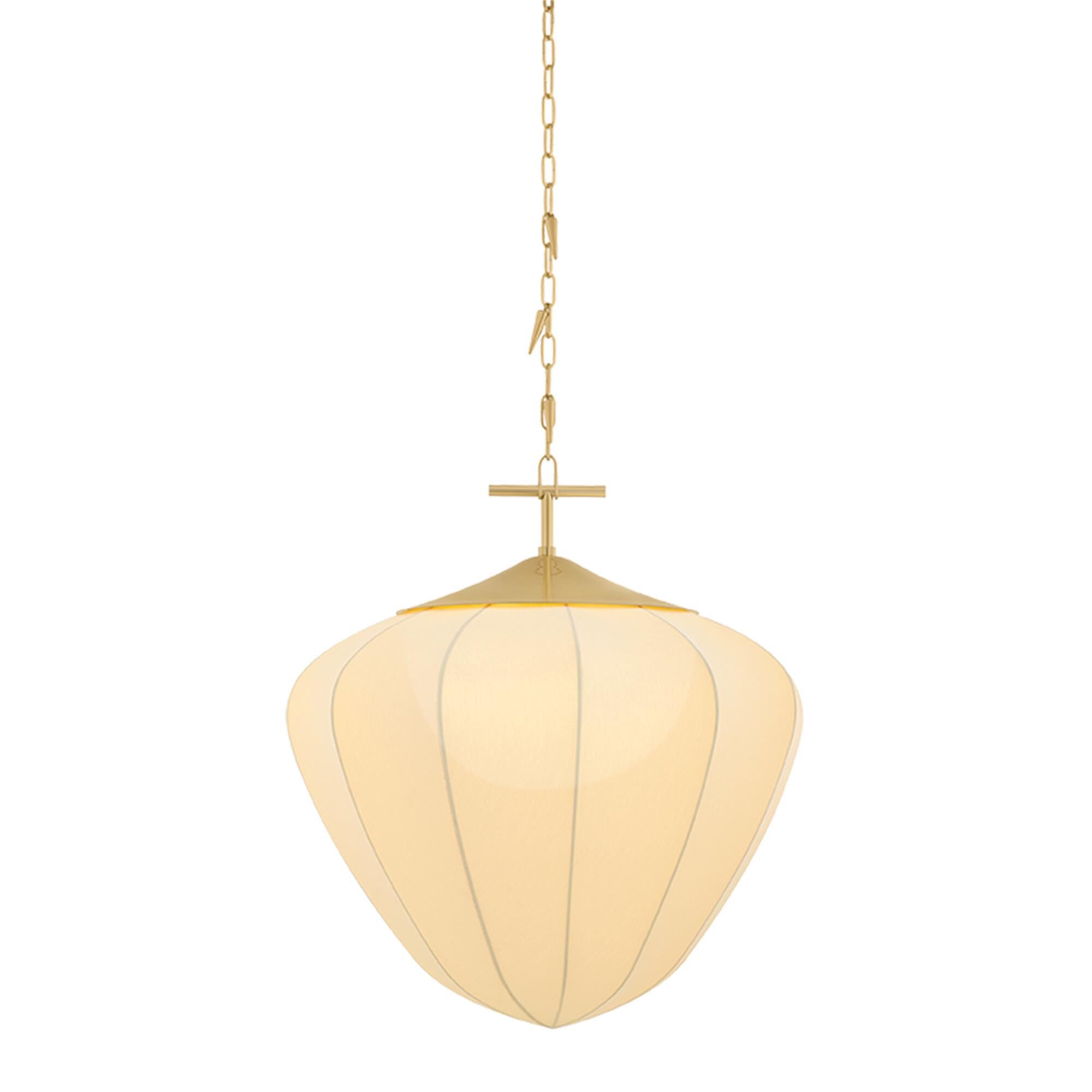 Noz Nozawa Hoshi 28 Inch Large Pendant by Corbett Lighting