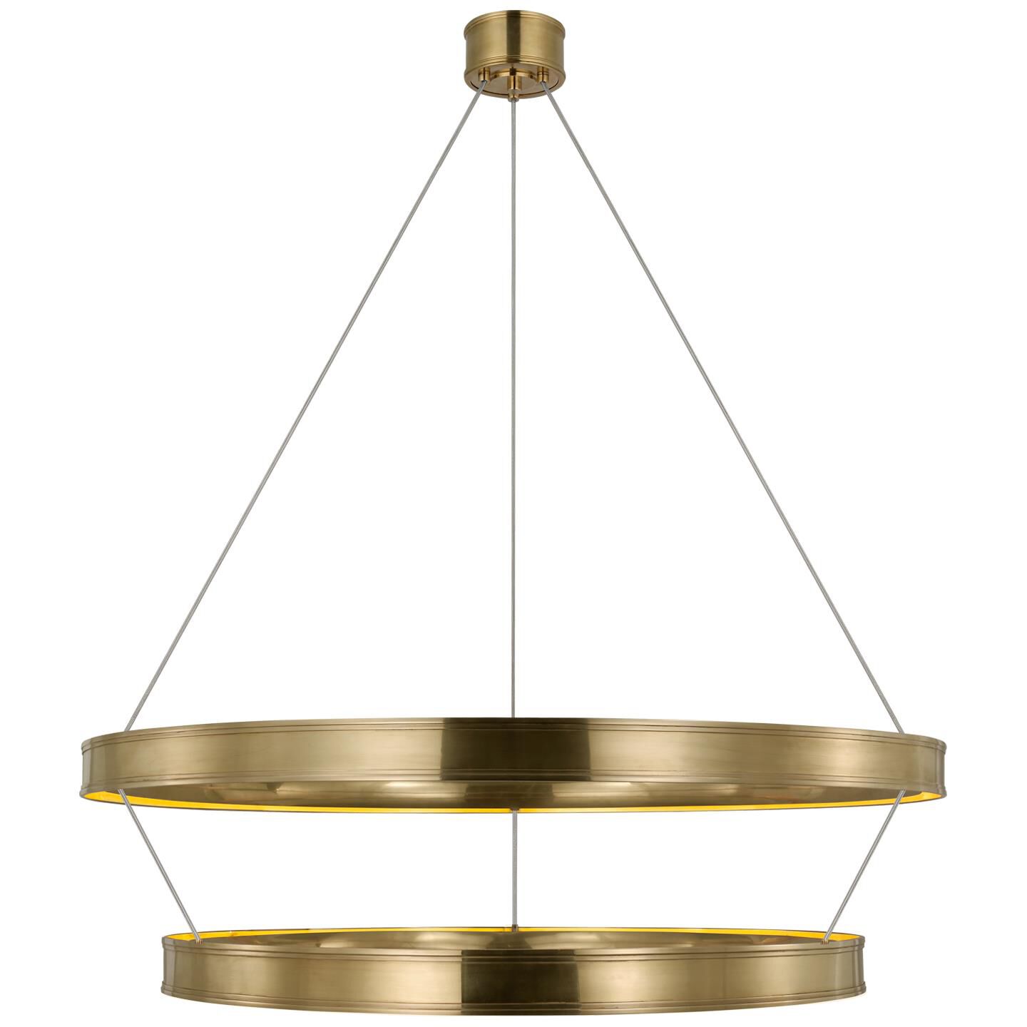 Shown in Antique-Burnished Brass finish