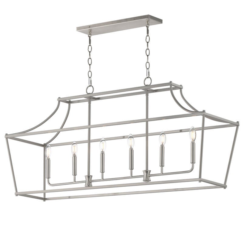 Clifton Medium Linear Chandelier by Maxim Lighting