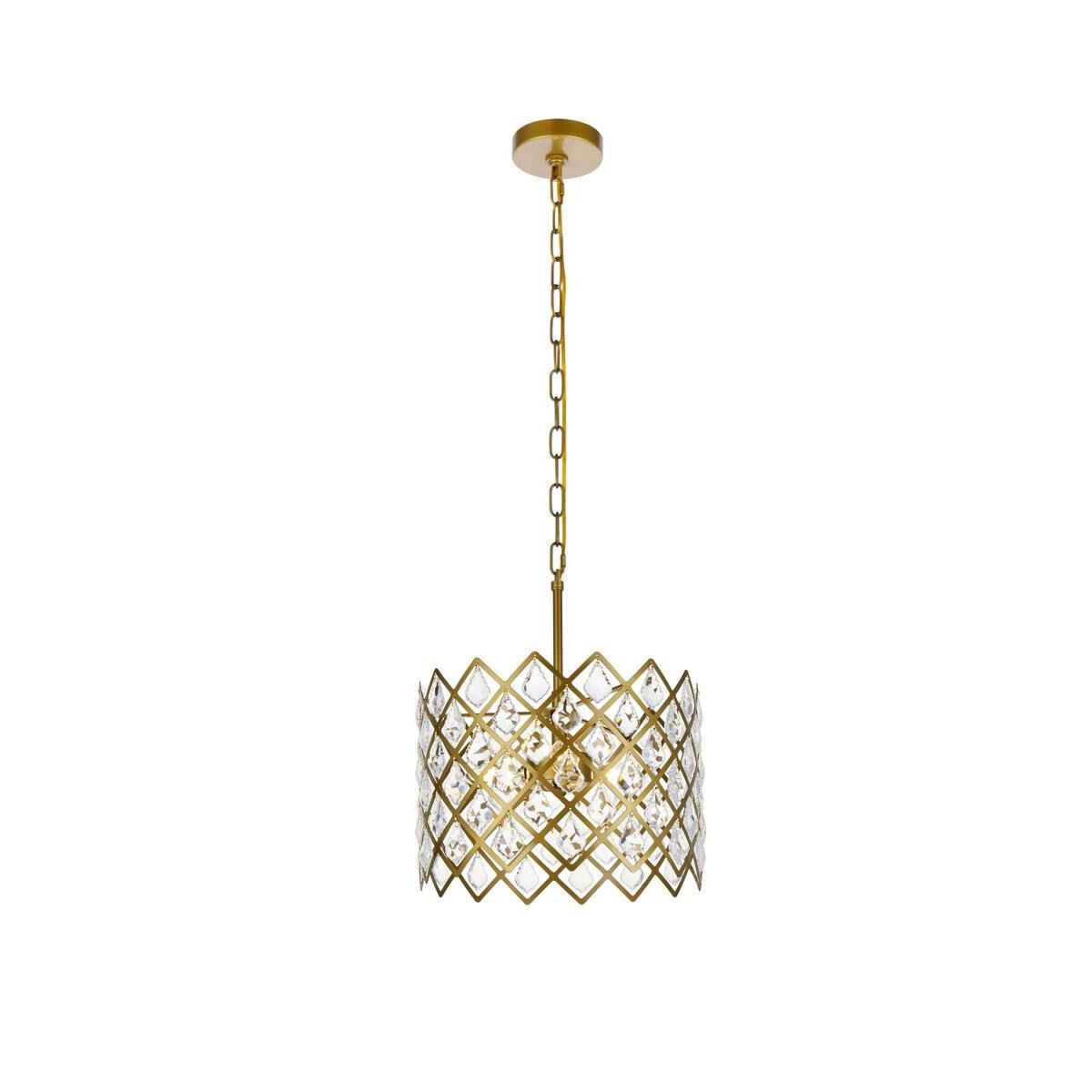 Lyla 13 Inch Large Pendant by Elegant Lighting