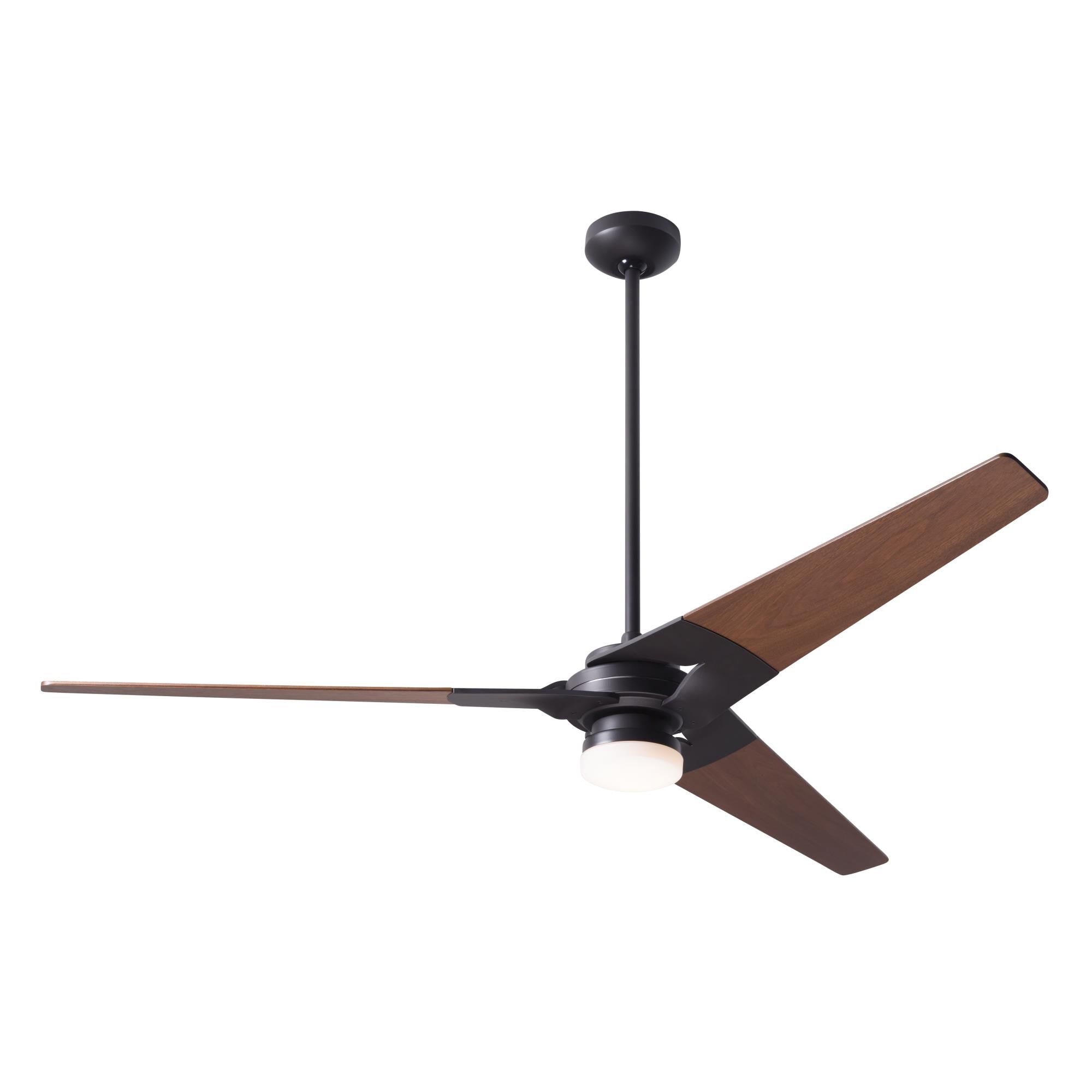 Torsion 62 Inch Ceiling Fan with Light Kit by Modern Fan Company