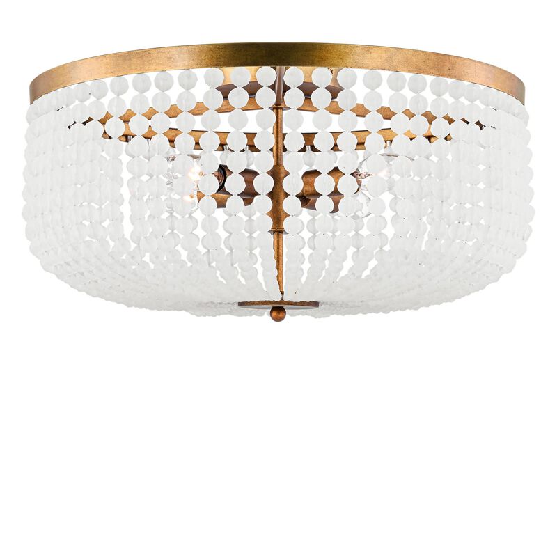Christiane Lemieux Bellecour 18 Inch 4 Light Flush Mount by Visual Comfort Studio