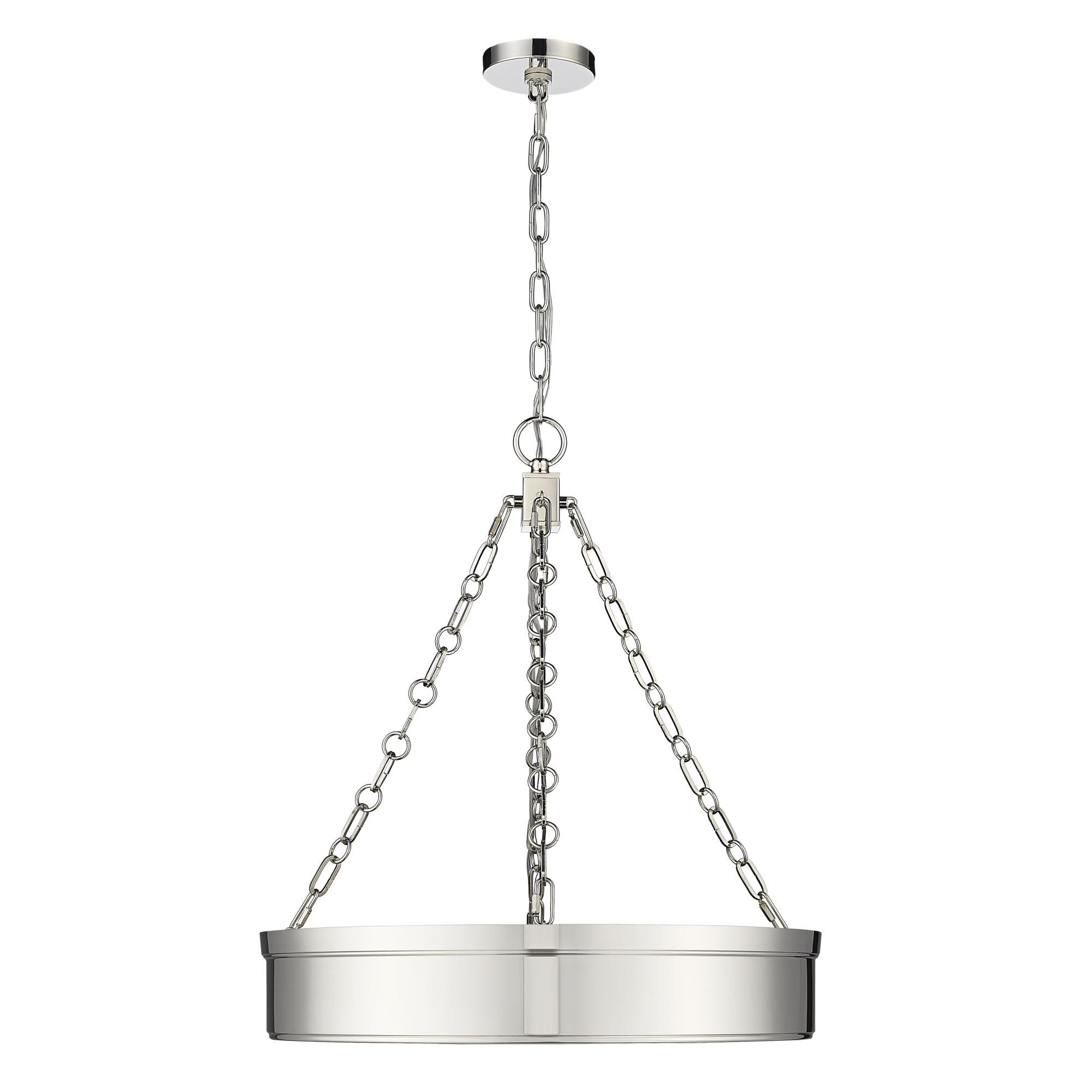 Shown in Polished Nickel finish and Marbling glass