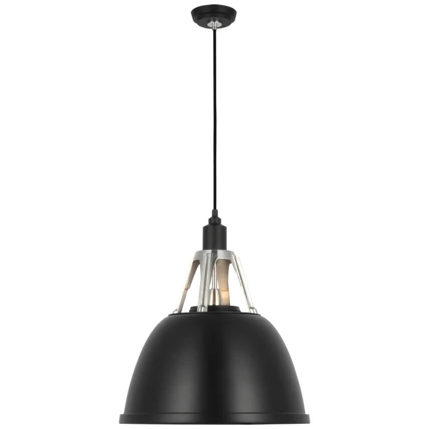 Visual Comfort Signature Collection Thomas O'Brein Gunner 18 Inch LED Large Pendant