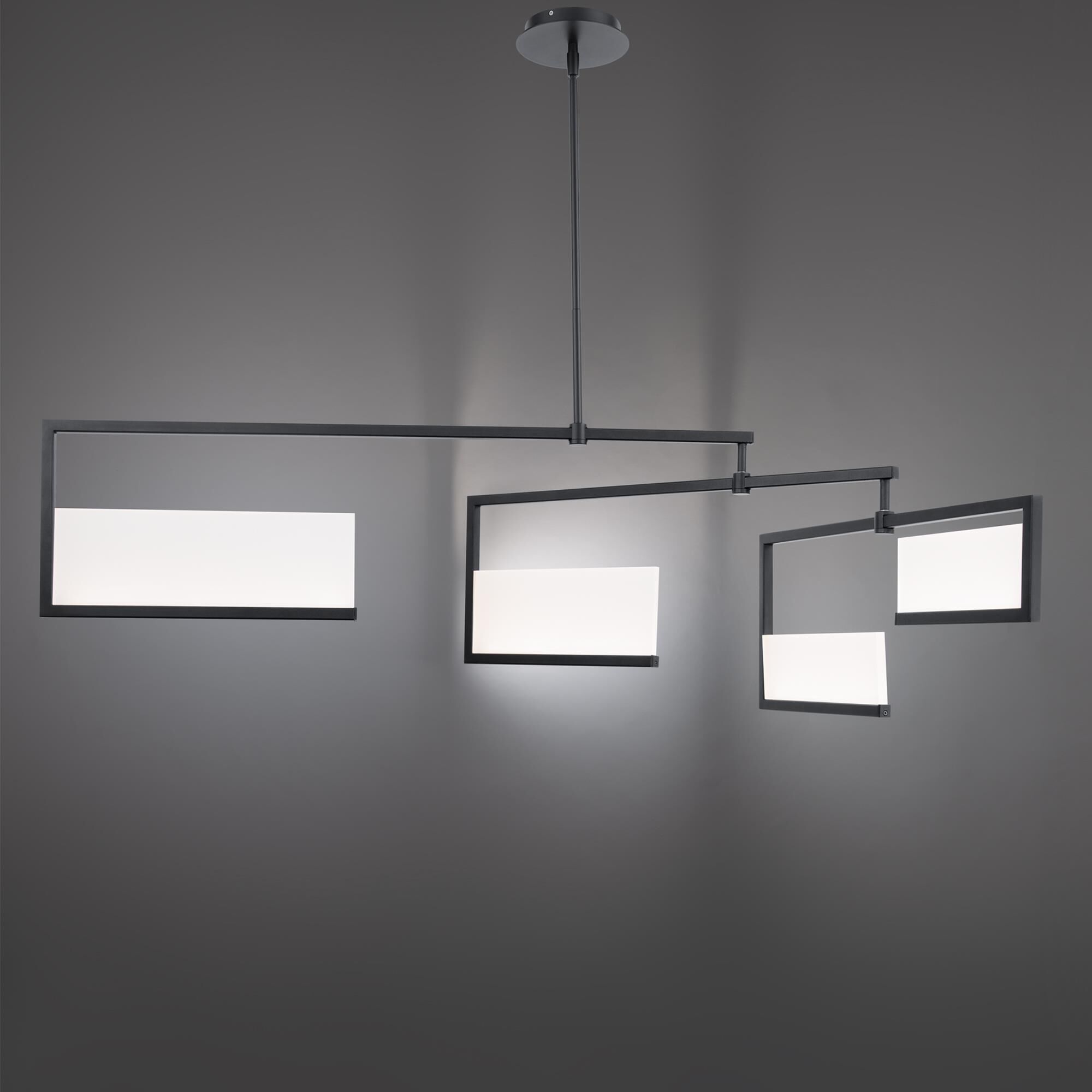 Quartet 56 Inch 4 Light LED Linear Suspension Light by dweLED