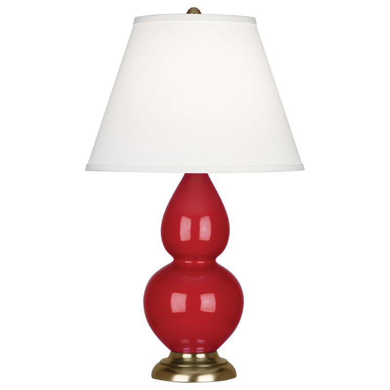 Small Double Gourd 23 Inch Table Lamp by Robert Abbey