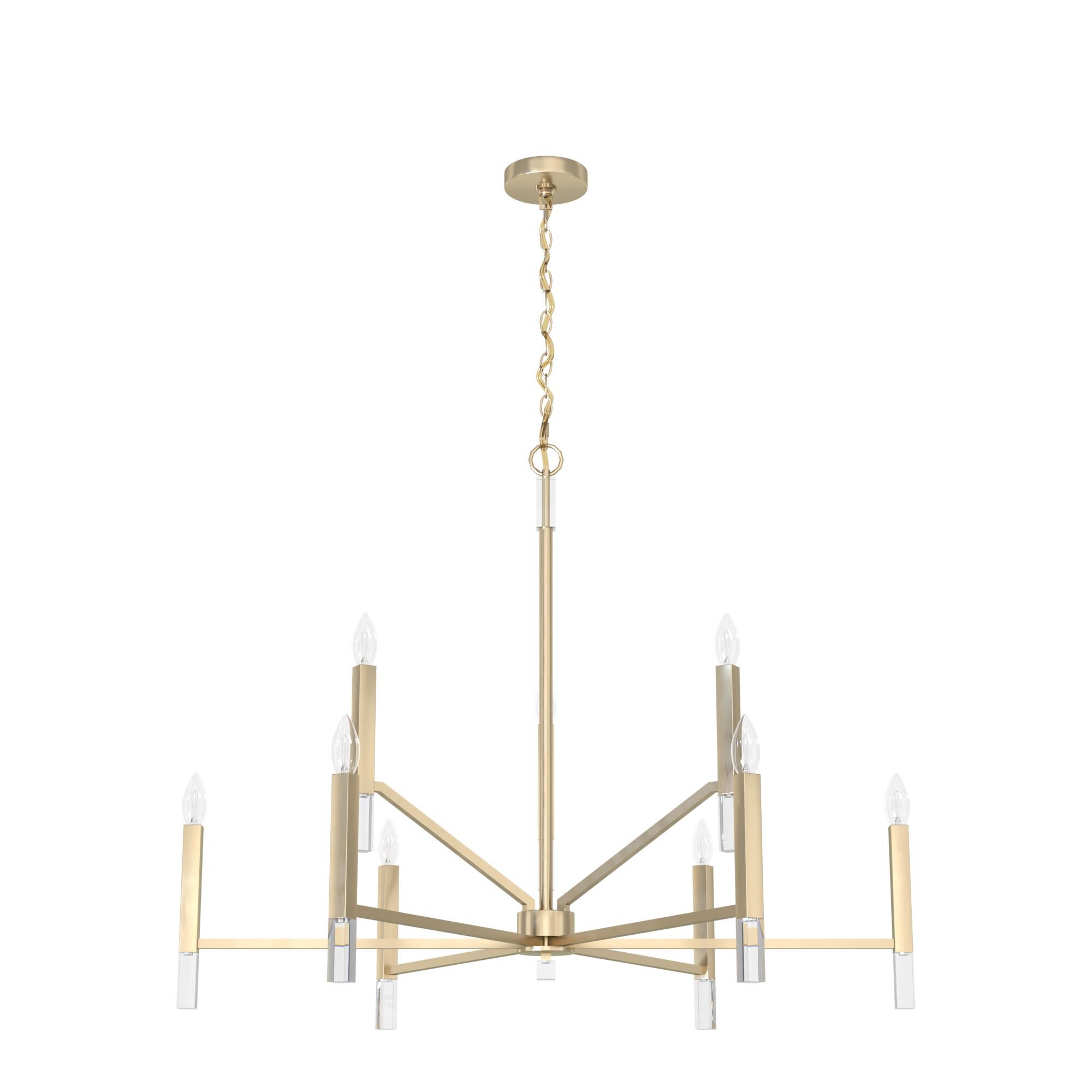 Sunjai 40 Inch Chandelier by Hunter Fan
