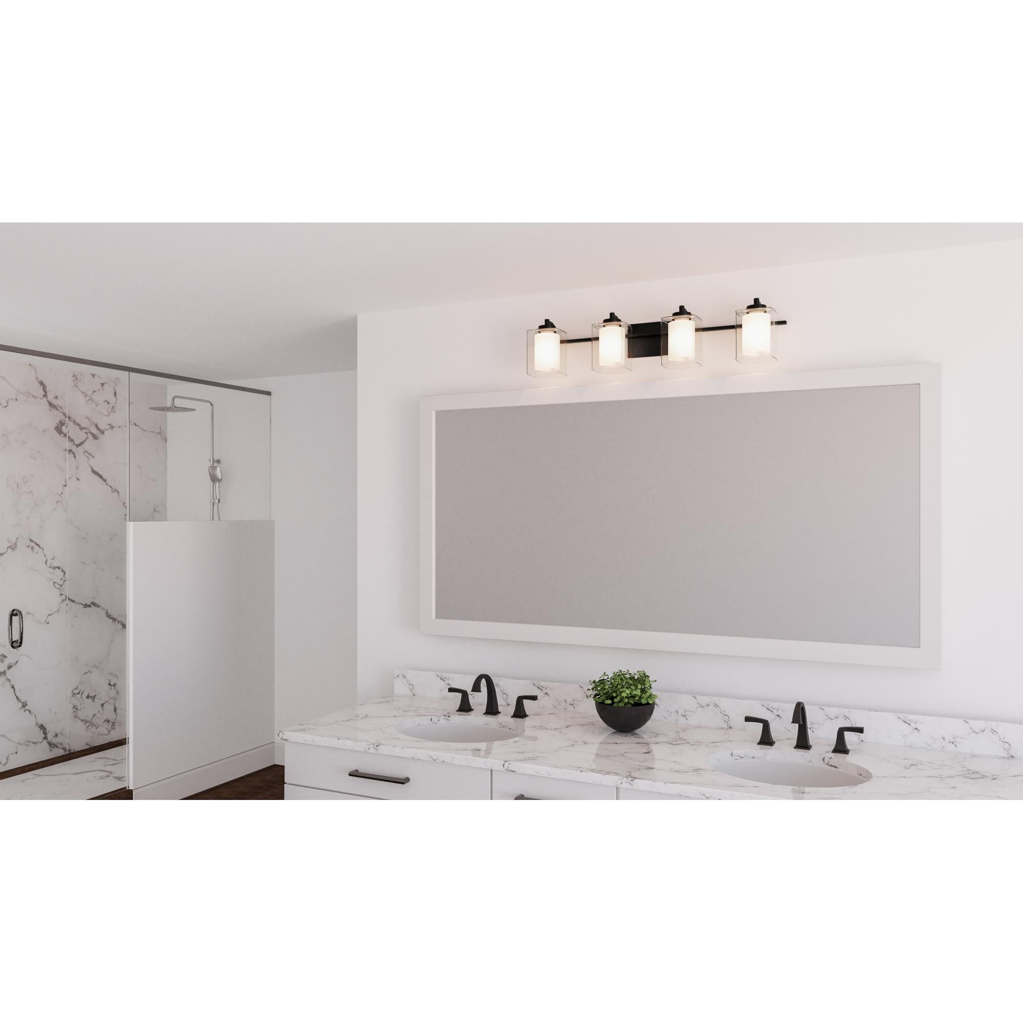 Kolt 35 Inch 4 Light Bath Vanity Light by Quoizel