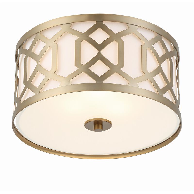 Libby Langdon Jennings 16 Inch 3 Light Flush Mount by Crystorama