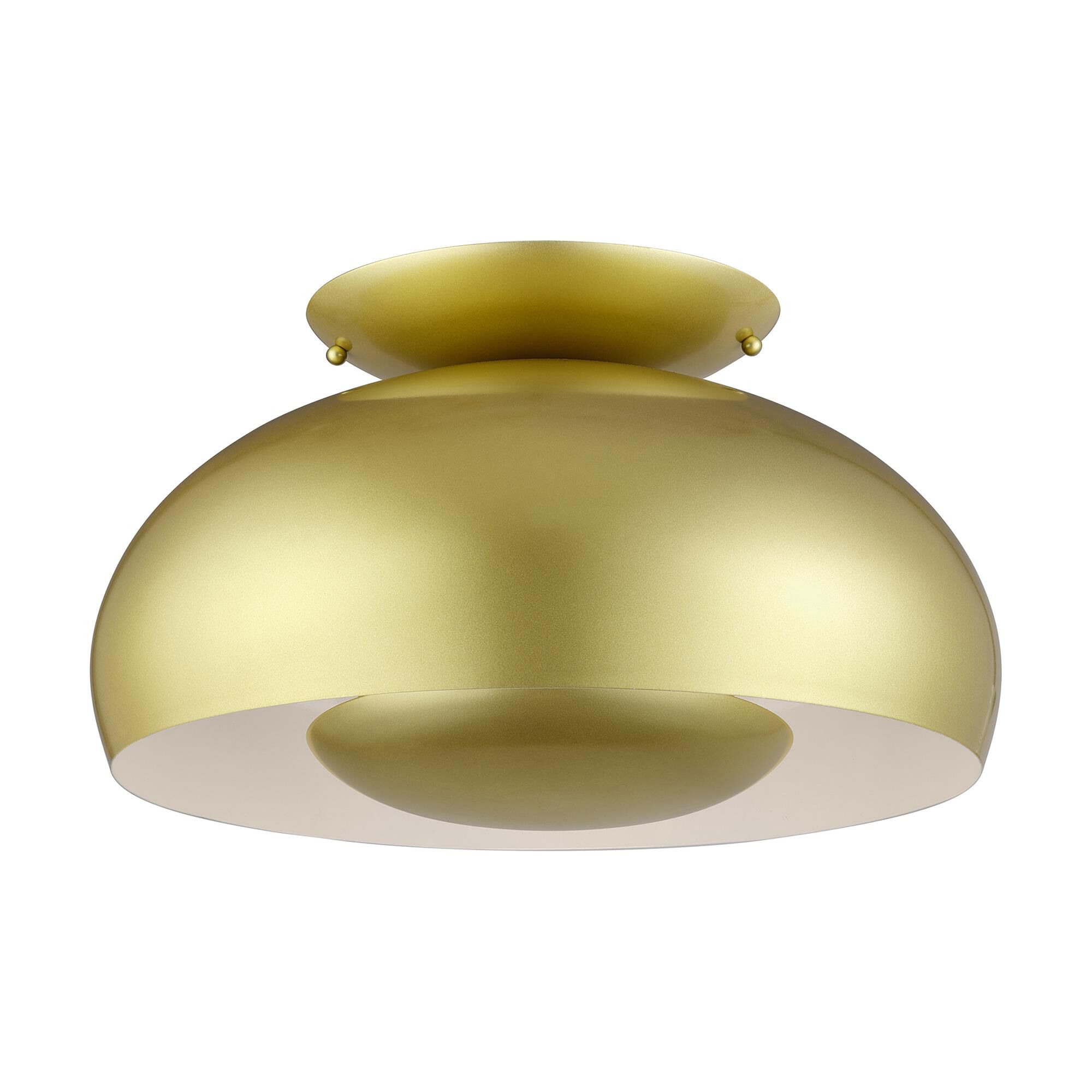Domma 17 Inch Semi Flush Mount by Livex Lighting