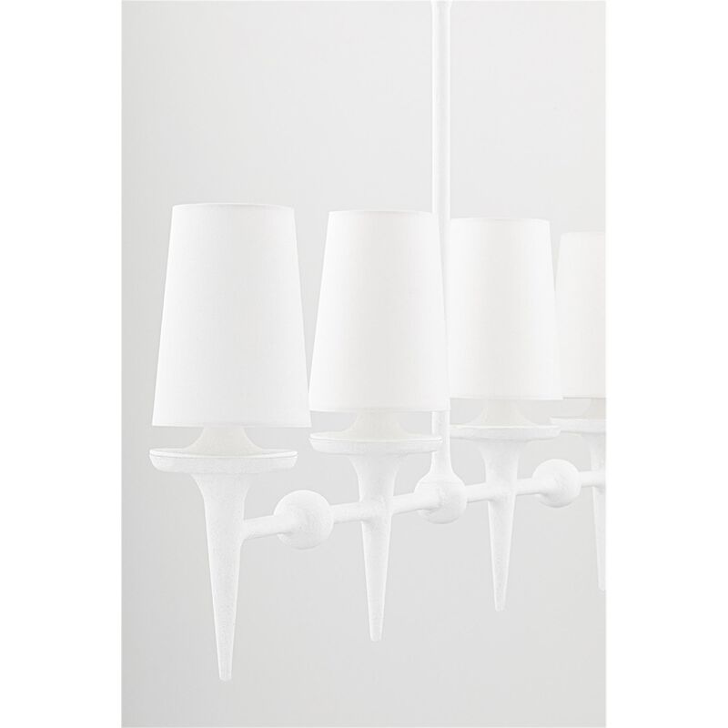 Torch Large Linear Chandelier by Hudson Valley Lighting