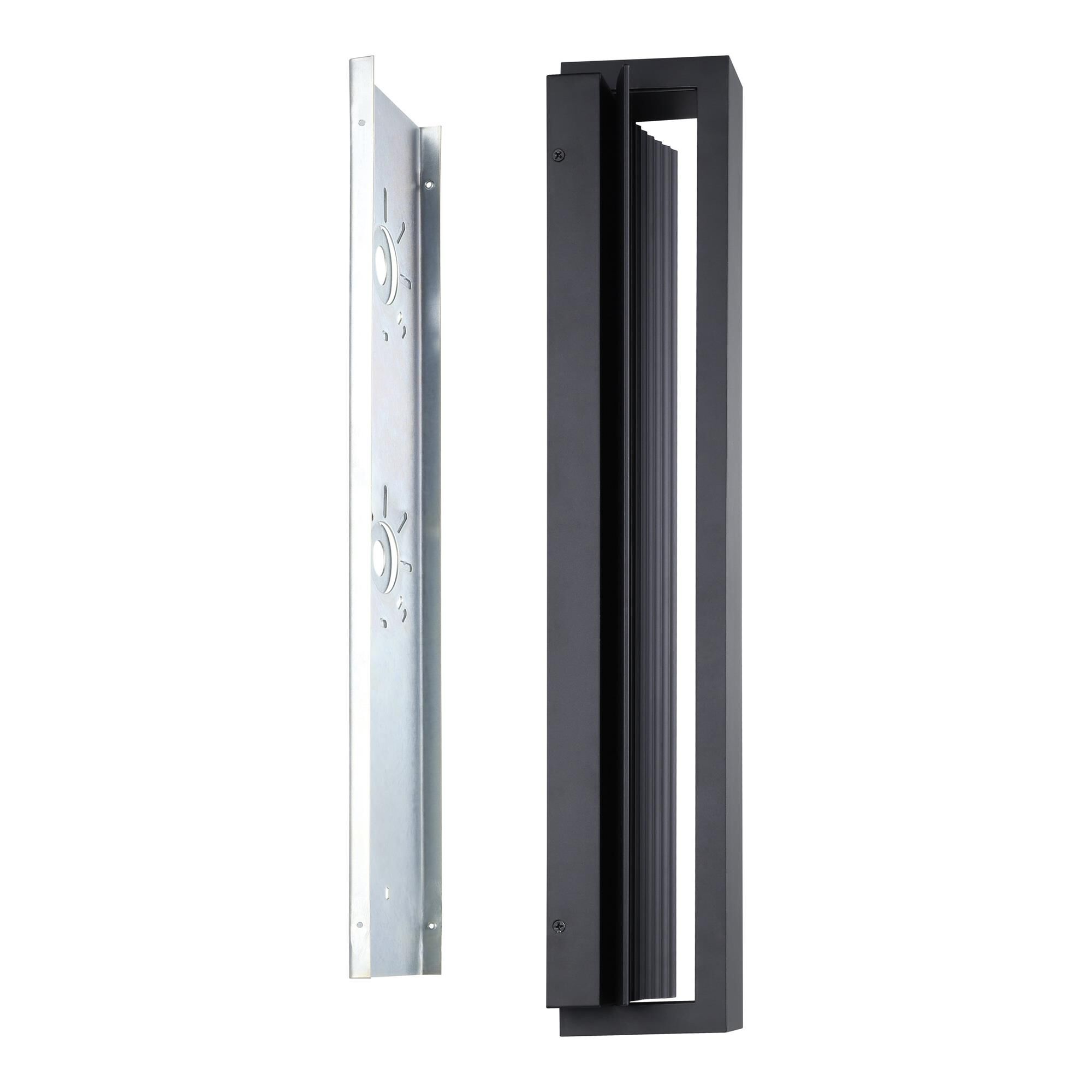 Shown in Matte Black finish and Clear Polycarbonate glass