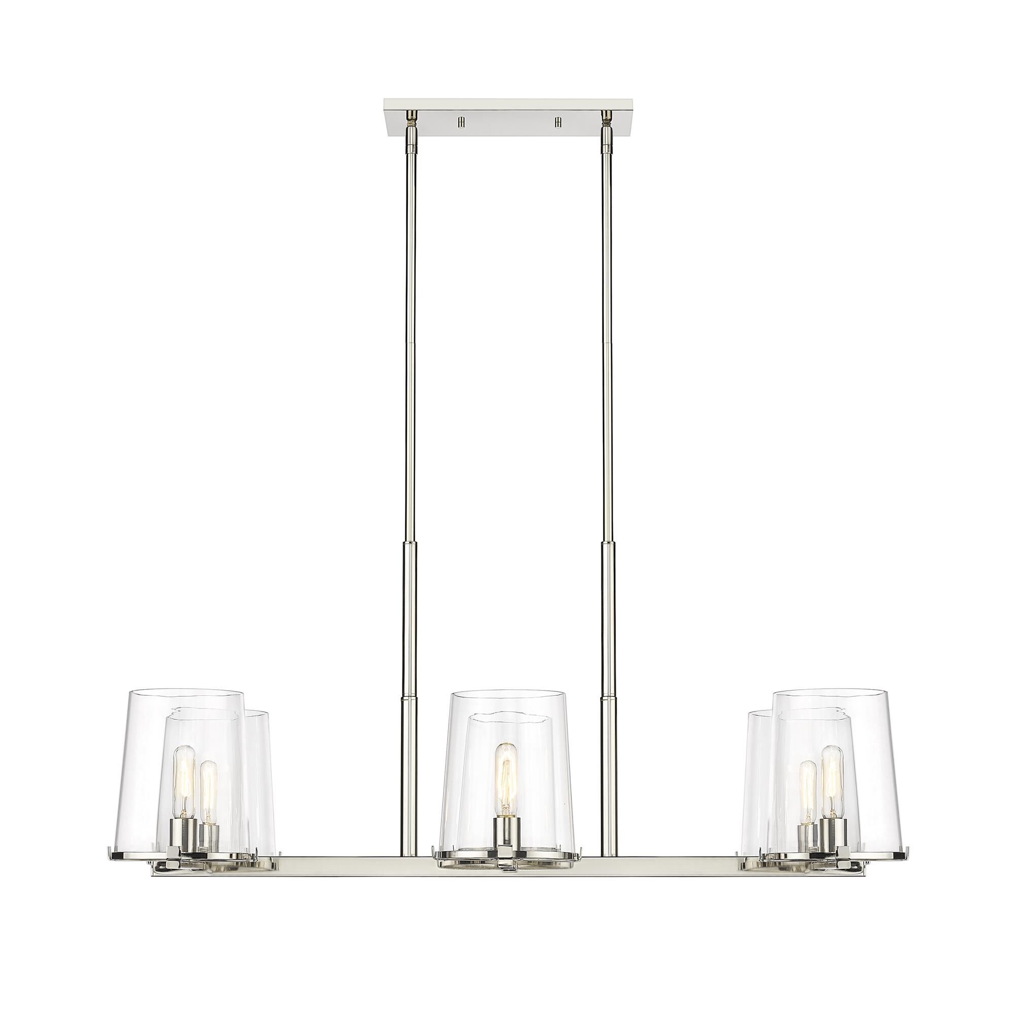 Callista 43 Inch 6 Light Linear Suspension Light by Z-Lite