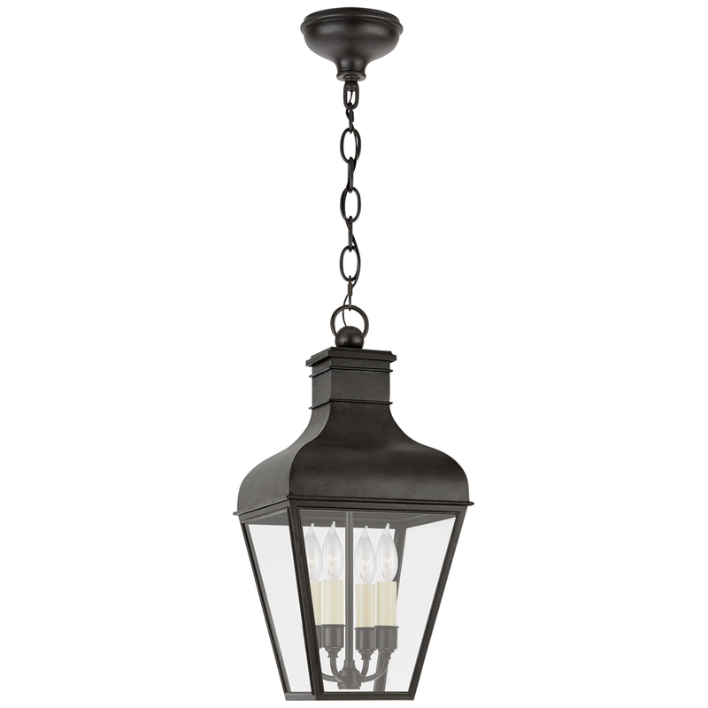 Chapman & Myers Fremont 26 Inch Tall 4 Light Outdoor Hanging Lantern by Visual Comfort Signature Collection