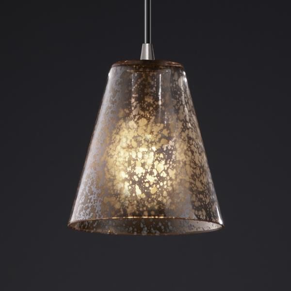 Shown with Artisan glass and Mercury shade