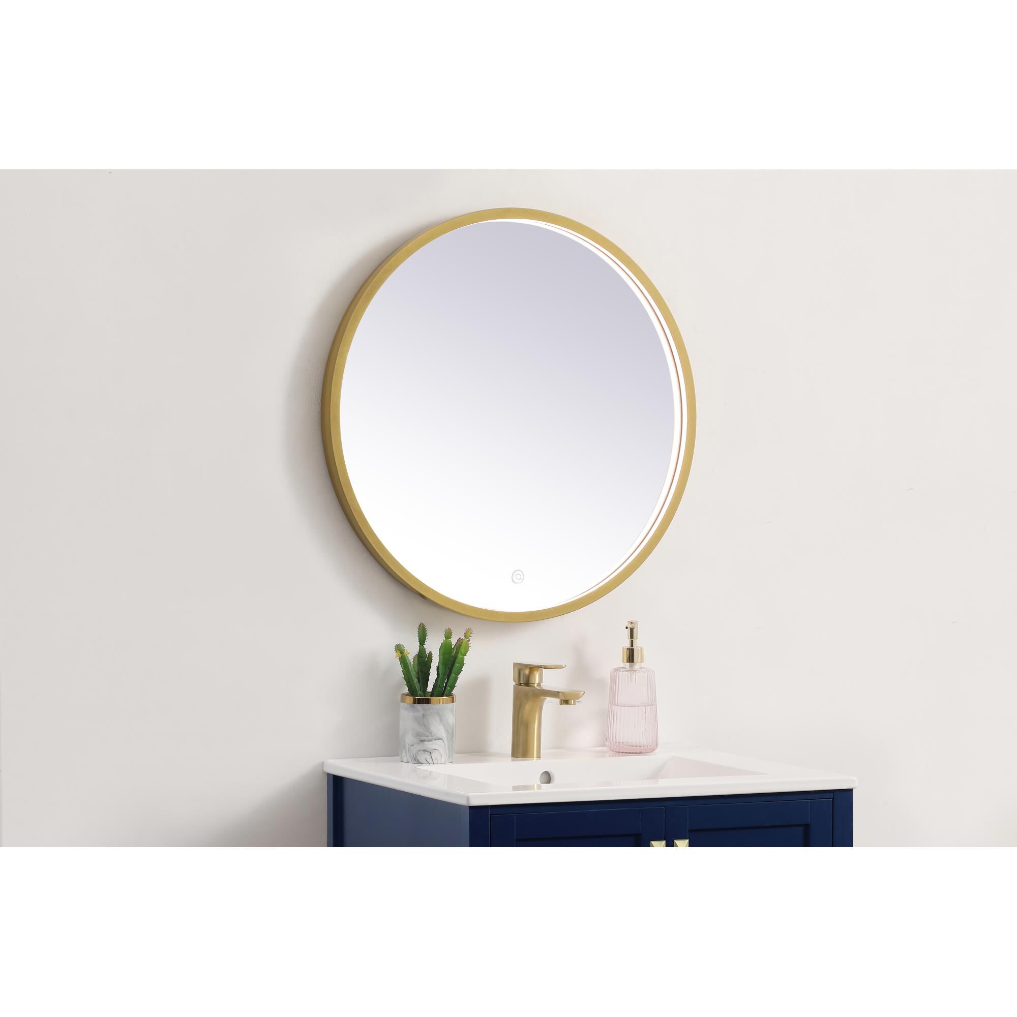 Pier LED Lighted Mirror by Elegant Decor