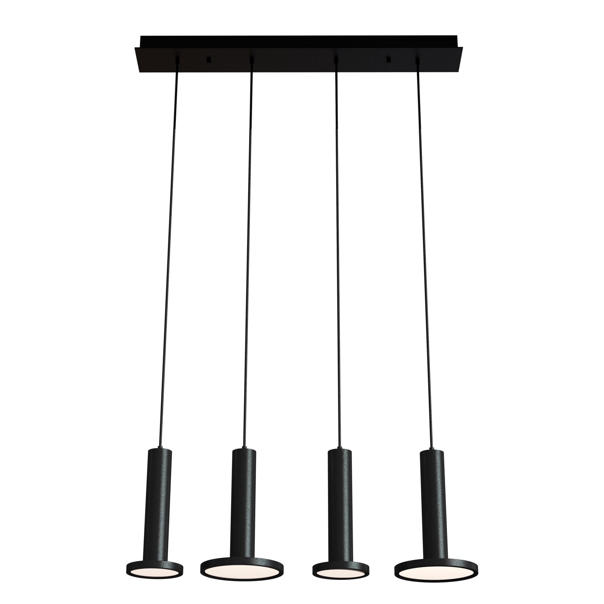 Luna 46 Inch 4 Light LED Linear Suspension Light by AFX Lighting