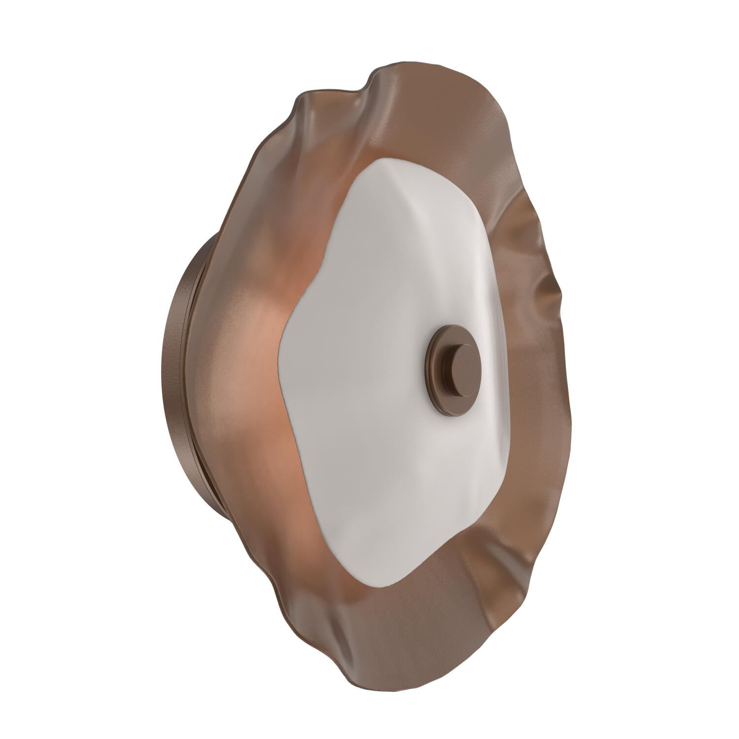 Shown in Burnished Bronze finish and Salt White accent