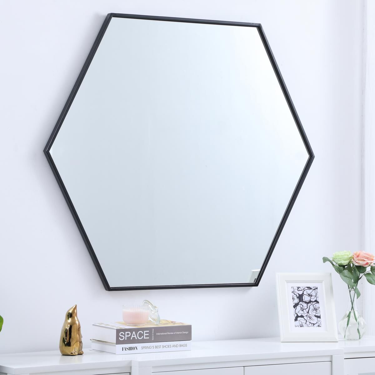Shown in Black finish