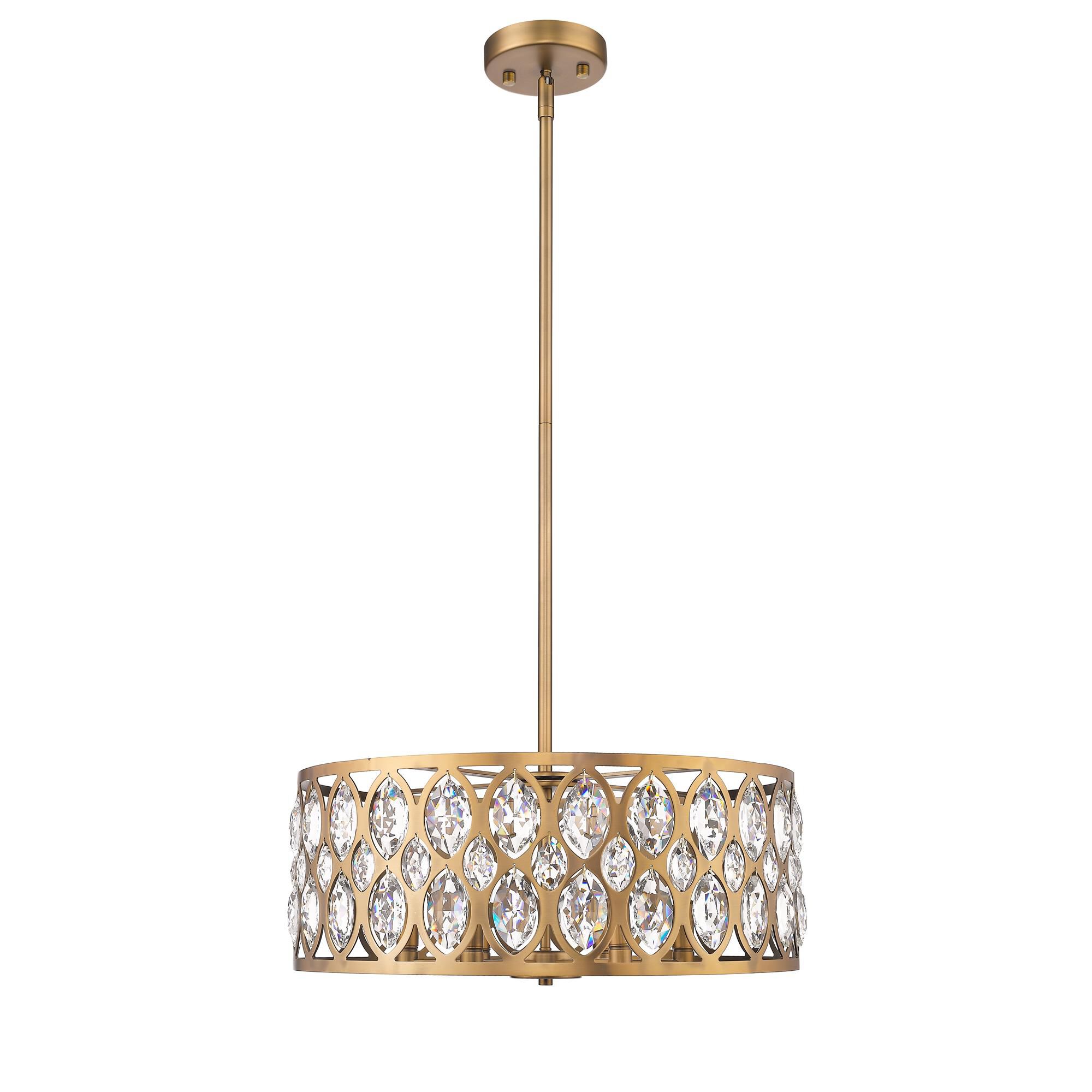 Dealey 23 Inch 6 Light Chandelier by Z Lite