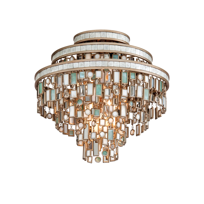 Dolcetti 18 Inch Semi Flush Mount by Corbett Lighting