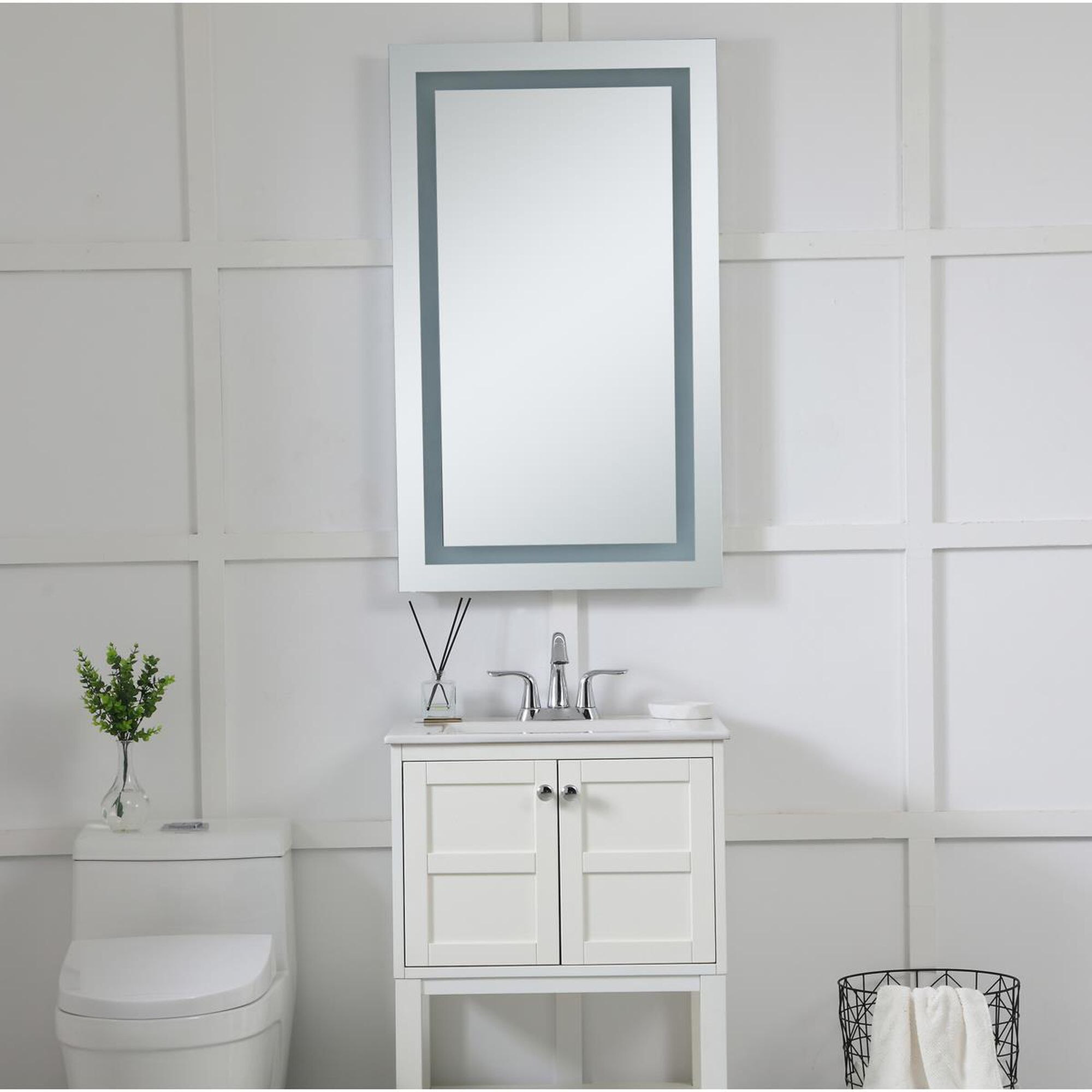 Nova 40 Inch LED Lighted Mirror,