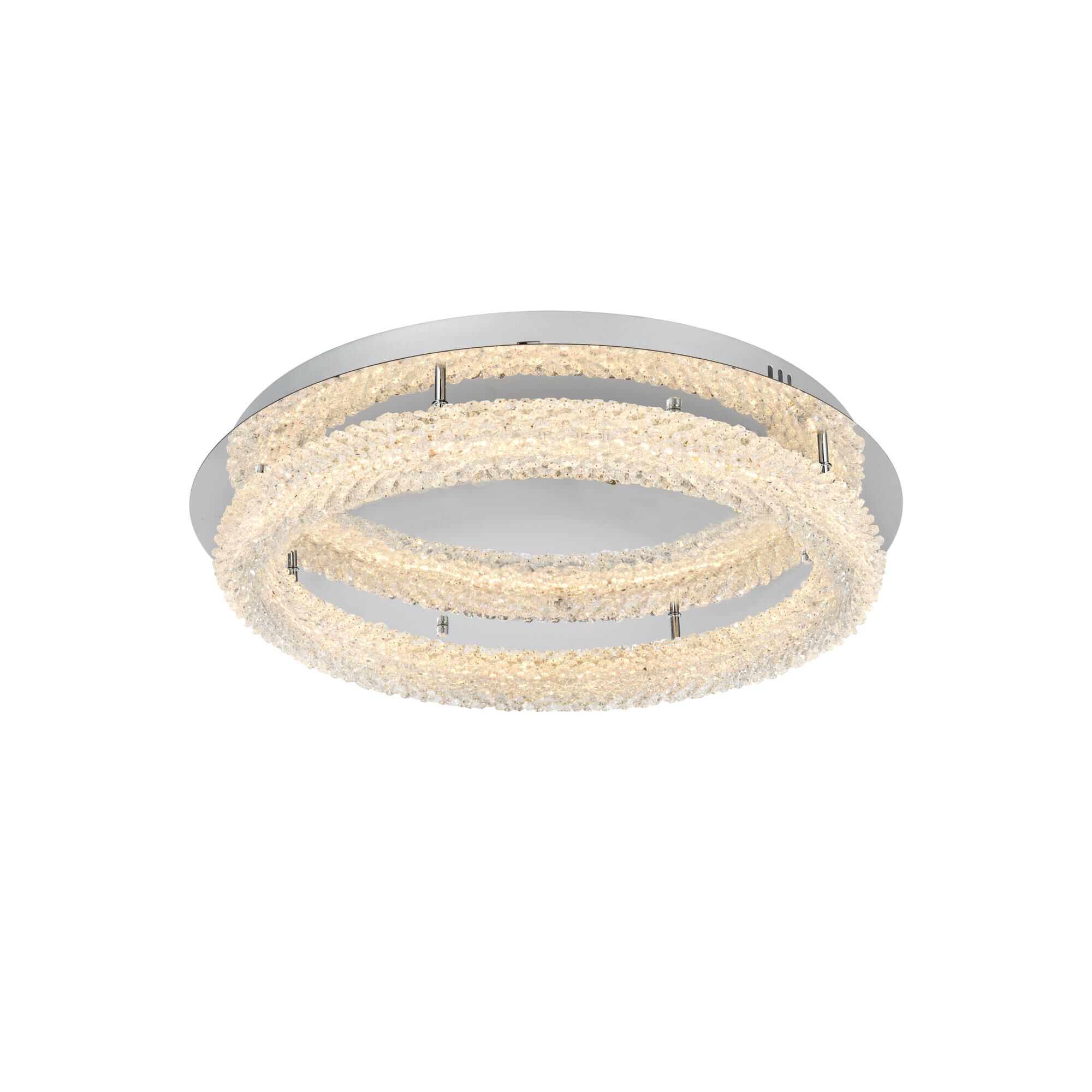 Shown in Chrome finish and Clear Royal Cut crystal