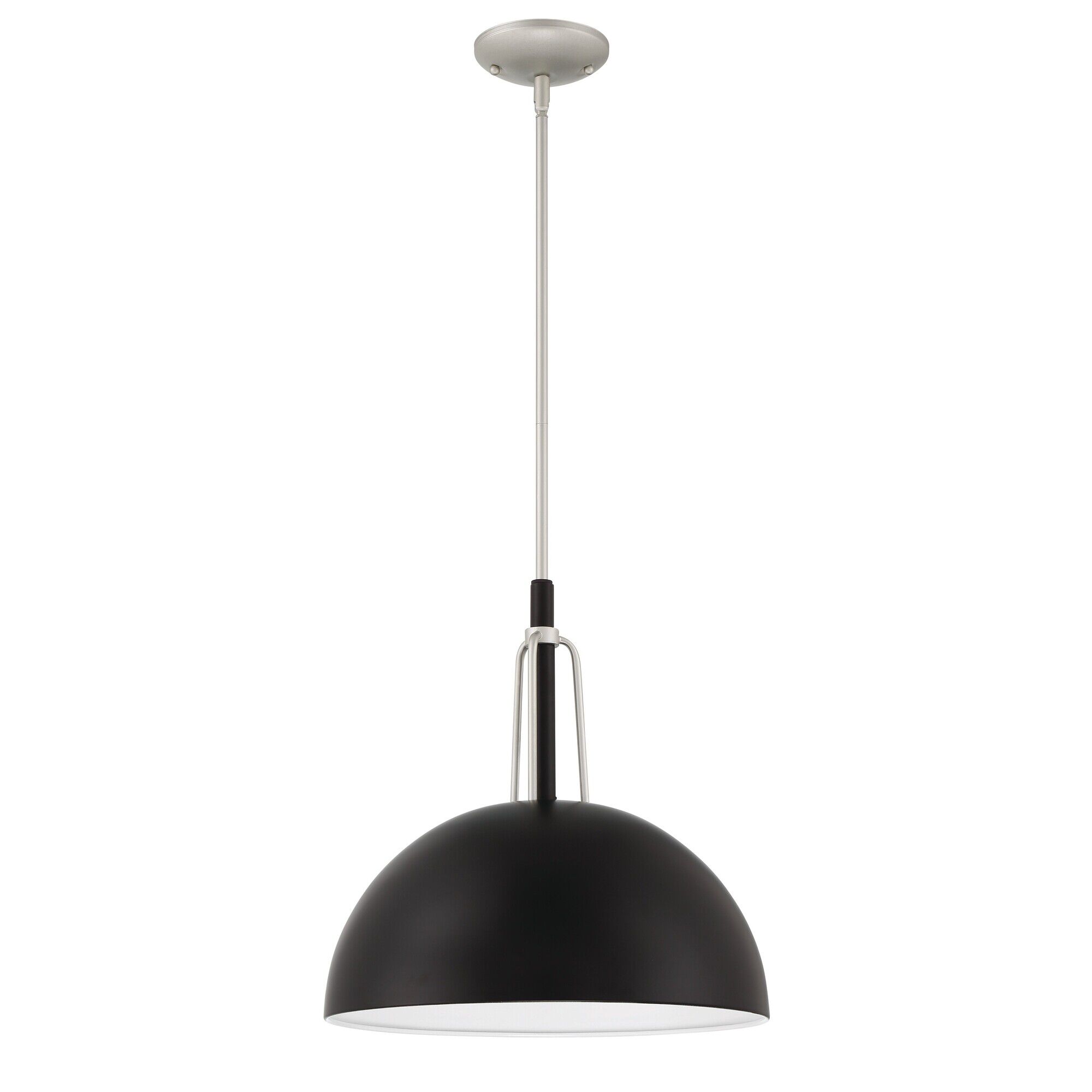 Shown in Midnight / Satin Aluminum finish and Midnight glass